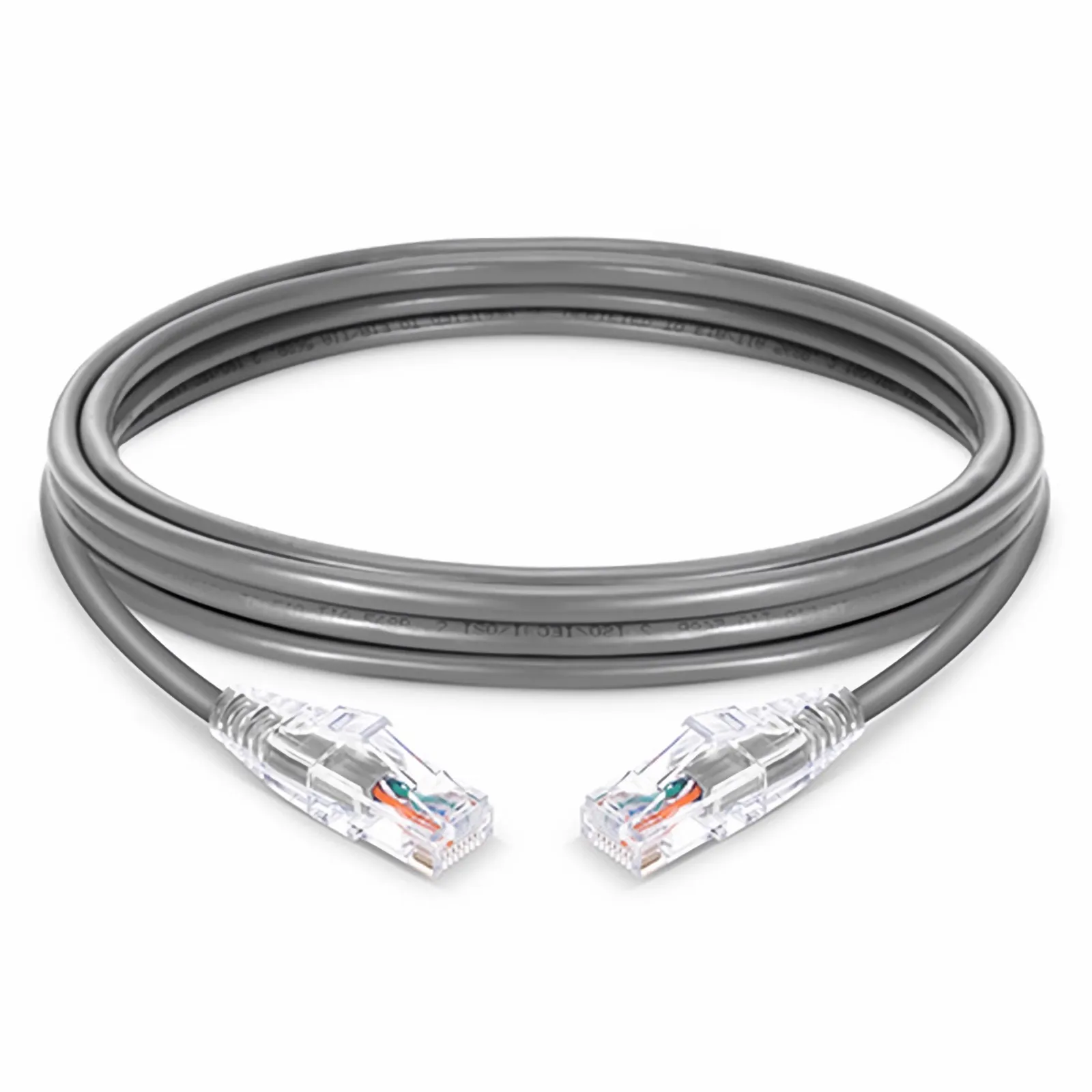 16ft (4.9m) Cat5e Snagless Unshielded (U/UTP) PVC Ethernet Network Patch Cable, Gray