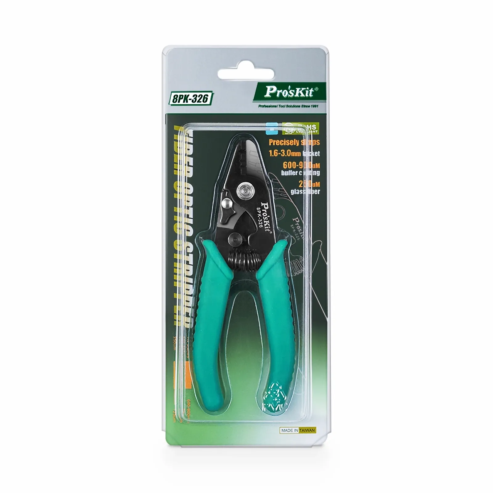 Pro'sKit® 光ファイバストリッパー 8PK-326  5個 Pro'sKit® 光ファイバストリッパー 8PK-326 - FS JAPAN株式会社