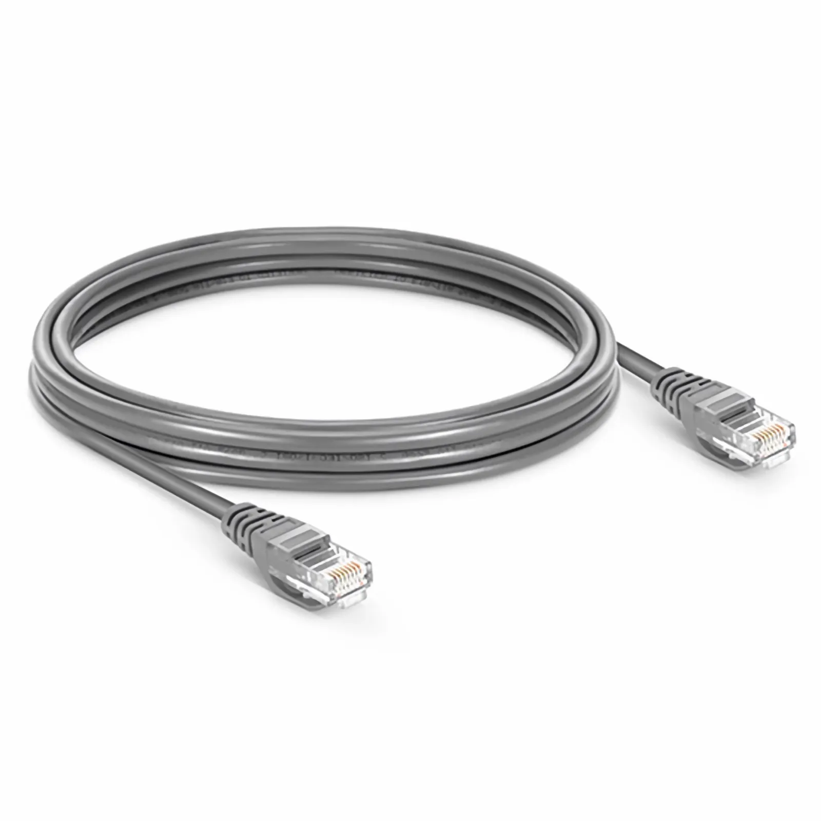 16ft (4.9m) Cat5e Snagless Unshielded (U/UTP) PVC Ethernet Network Patch Cable, Gray