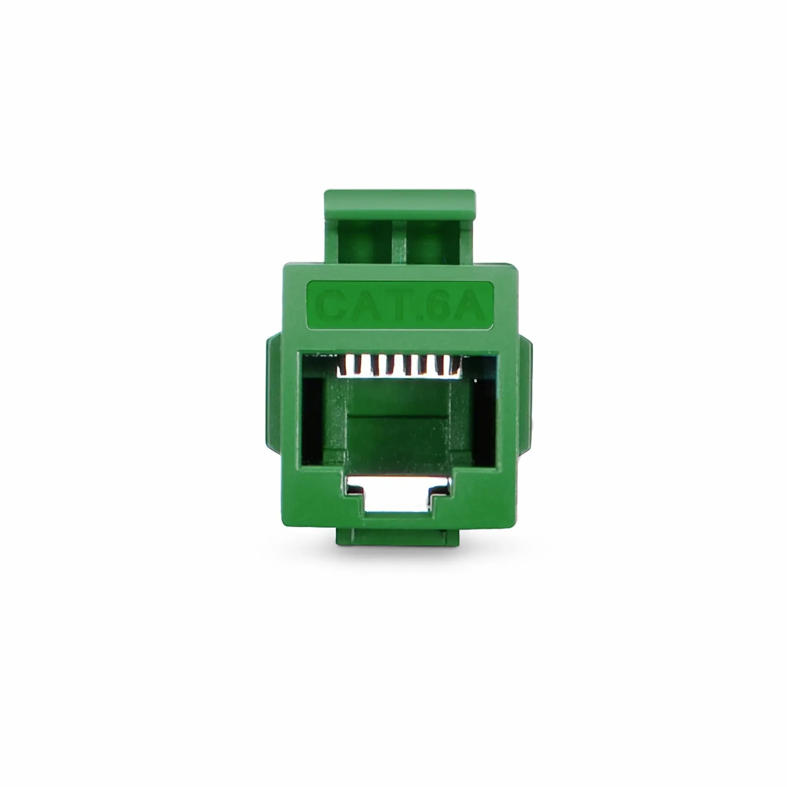 Cat6a キーストーン RJ45 カプラー、シールドなし、メス - メス Cat6a キーストーン RJ45 カプラー、シールドなし、メス - メス