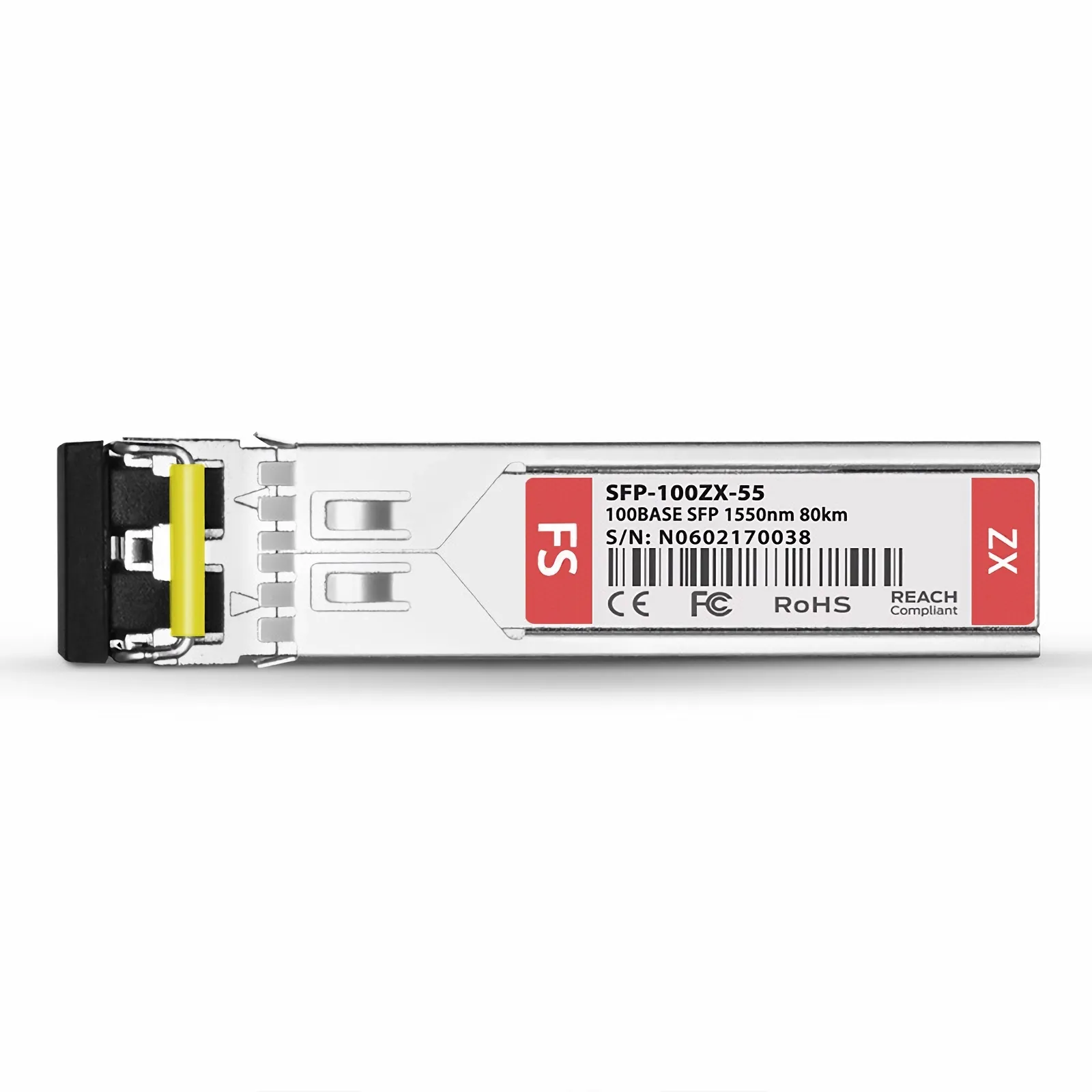 Cisco GLC-FE-100ZX 100BASE-ZX SFP (mini-GBIC) Transceiver - FS.com