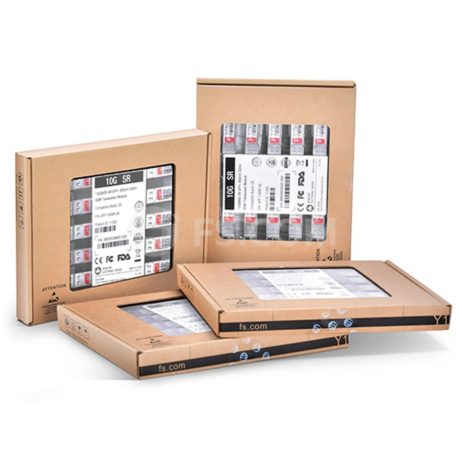 【未使用品】Dell SFP+ 10GbEトランシーバー 16個セット Dell 331-5311 SFP+モジュール｜10GBASE-SR SFP+トランシーバ - FS