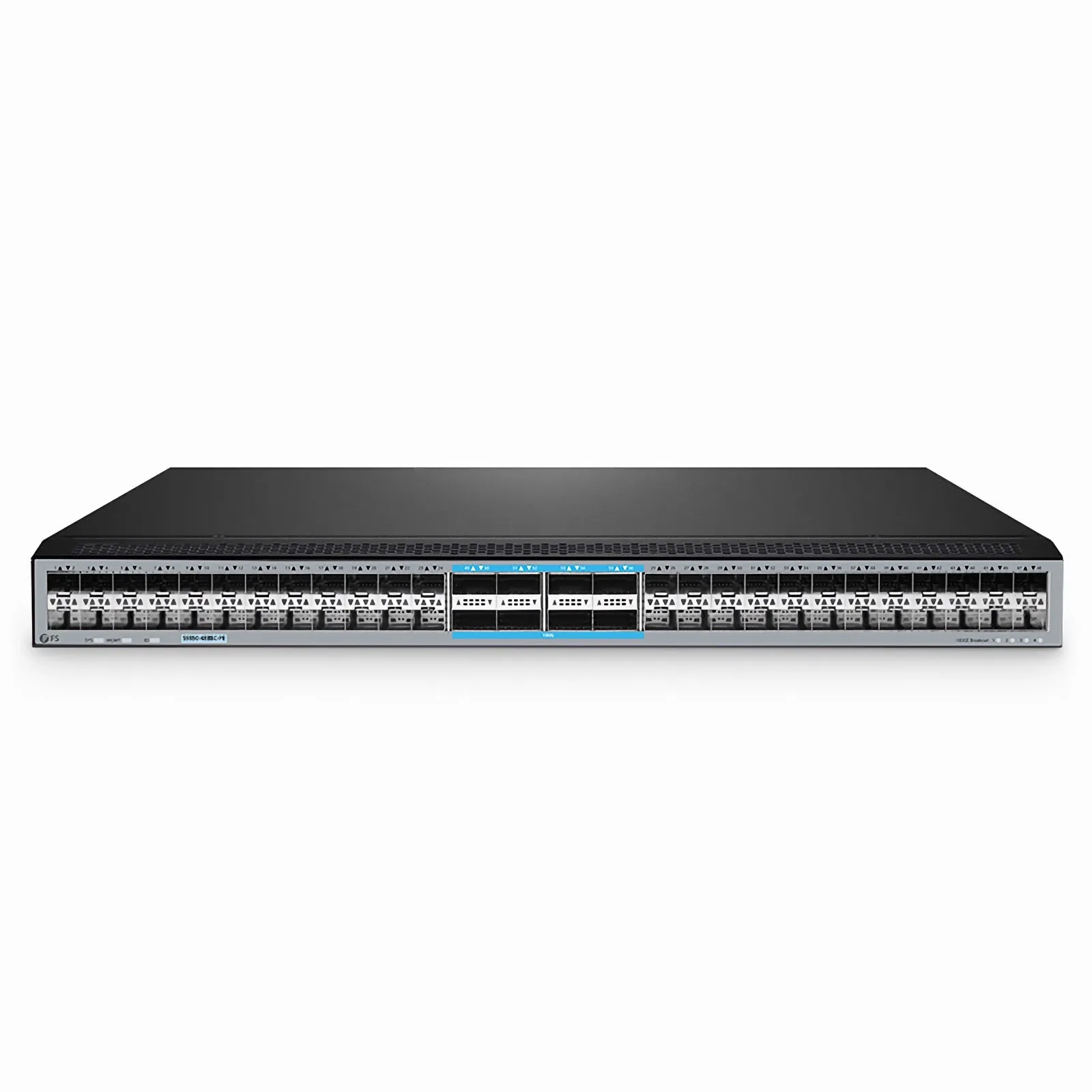 S5850-48B8C-PE 48-Port 25Gb Ethernet L3 Managed Switch - FS.com