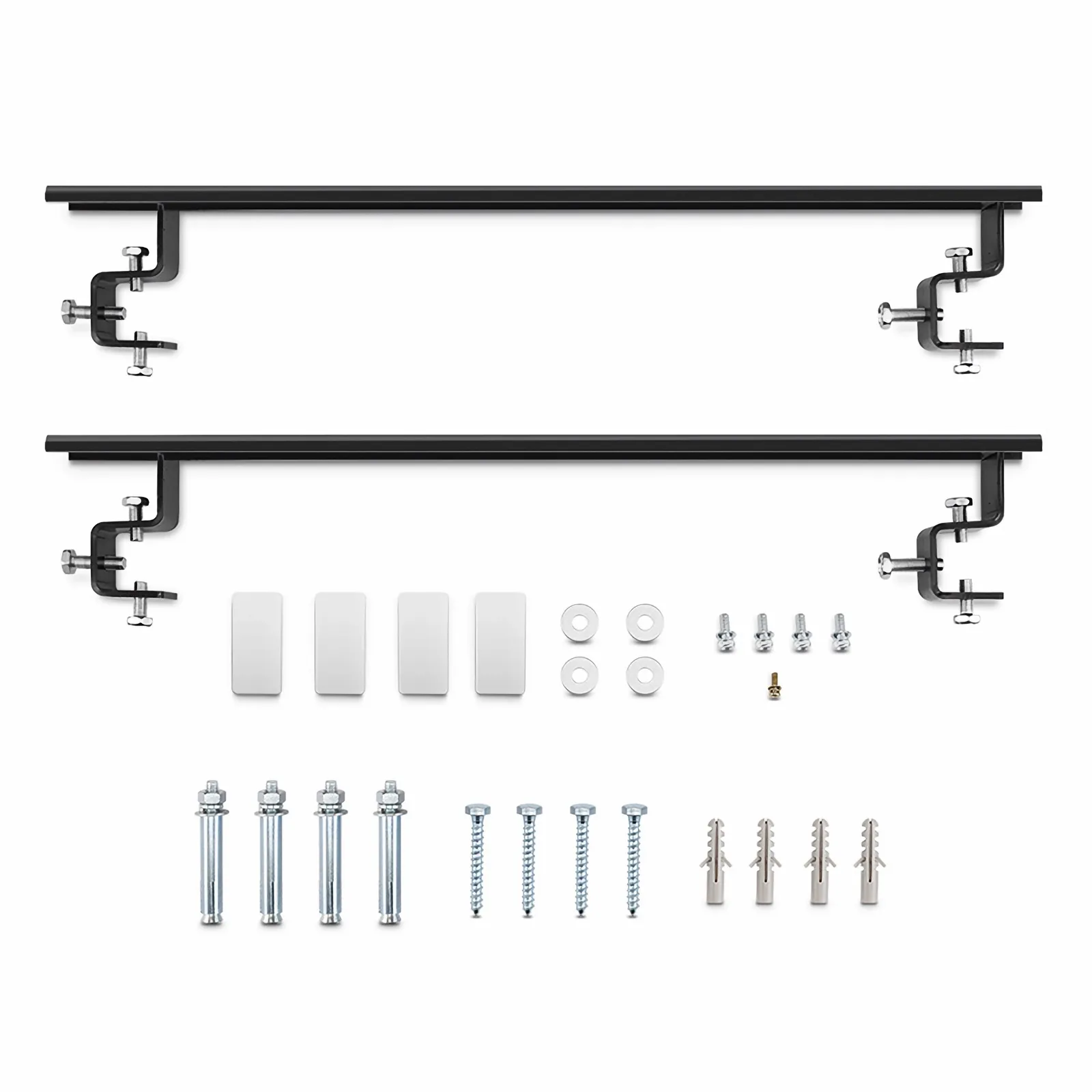 55 Inch Splicing Panel Wall-Mounted Front Maintenance Flat Sheet Metal Support Unit, Without Sides