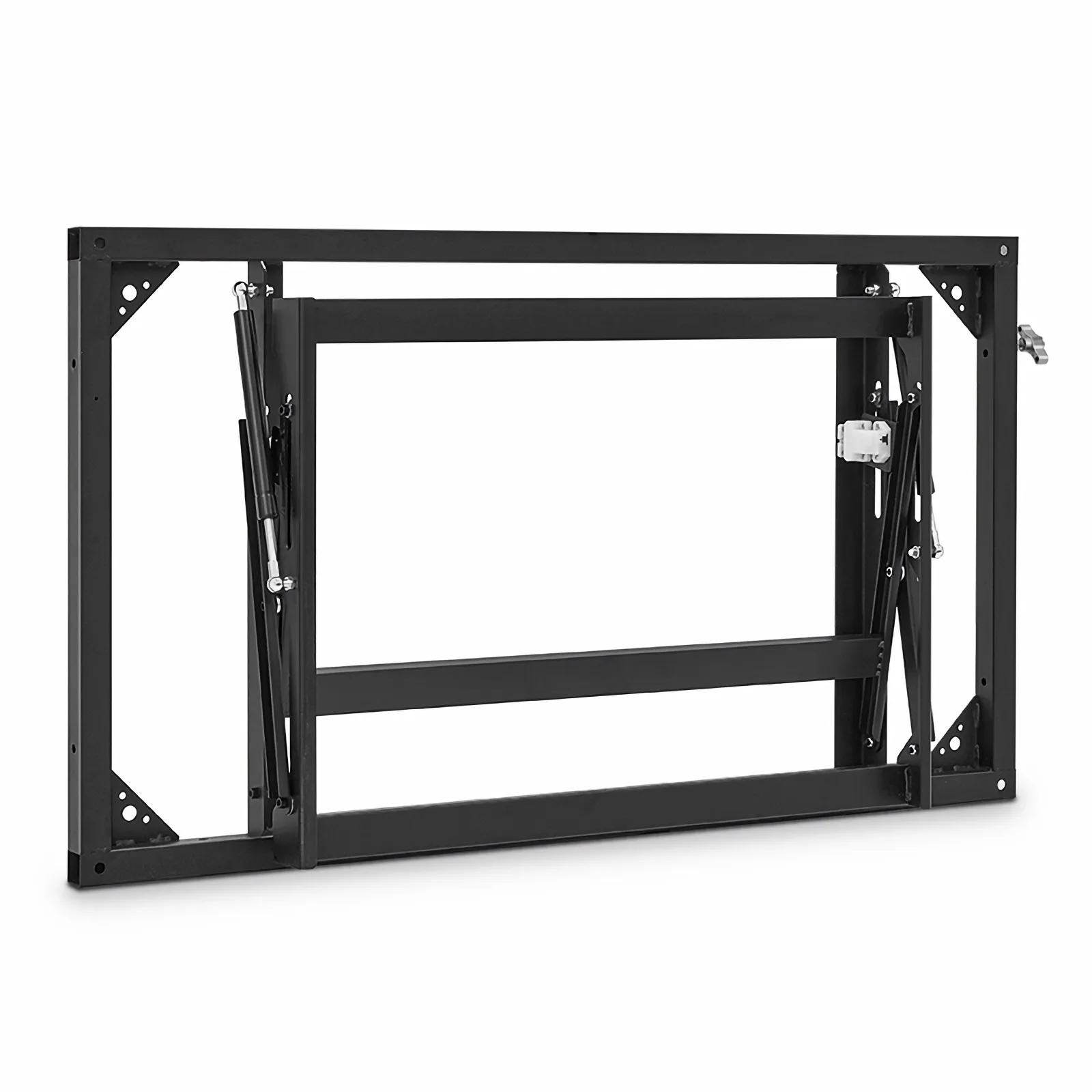 55 Inch Splicing Panel Wall-Mounted Front Maintenance Flat Sheet Metal Support Unit, Without Sides