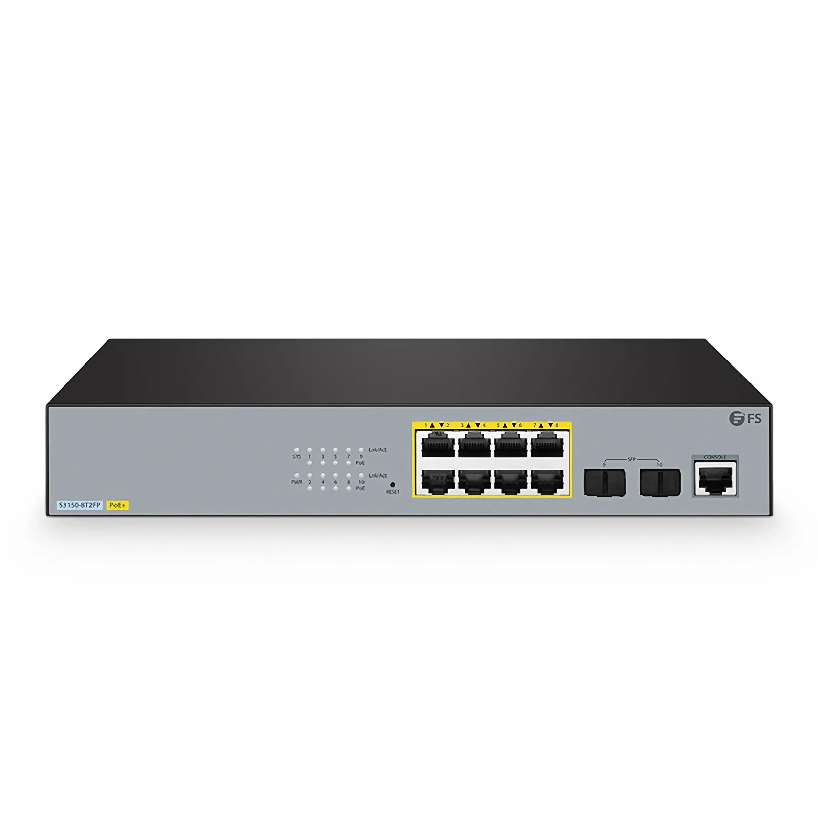 8ポートギガビットマネージドPoEスイッチ2ギガビットSFP L2マネージドギガビット8ポートpoe産業用スイッチ4x2.5G SFP