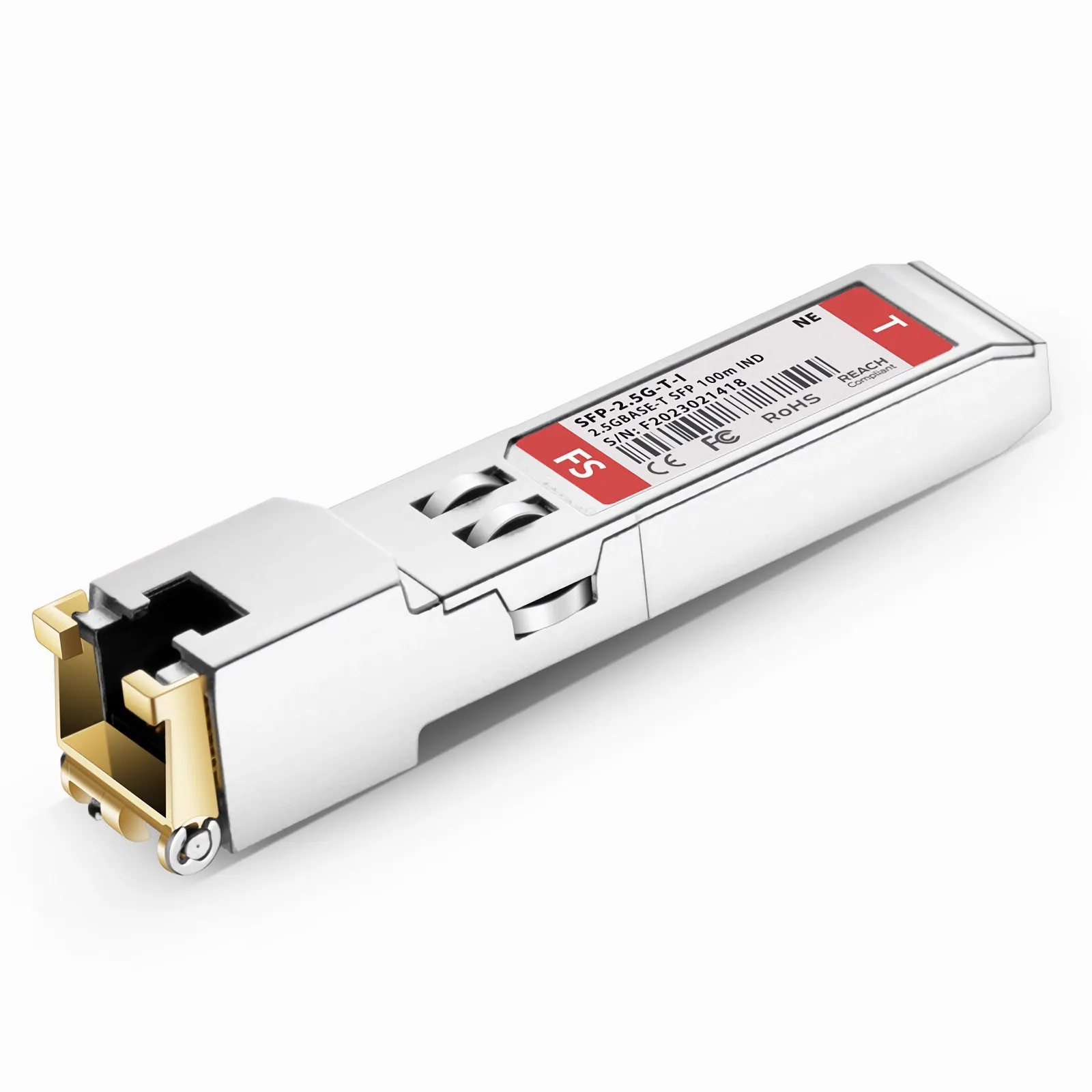 Transceiver Module Netgear NETGEAR Compatible 2.5GBASE-T SFP Copper 100m RJ-45 Industrial ...