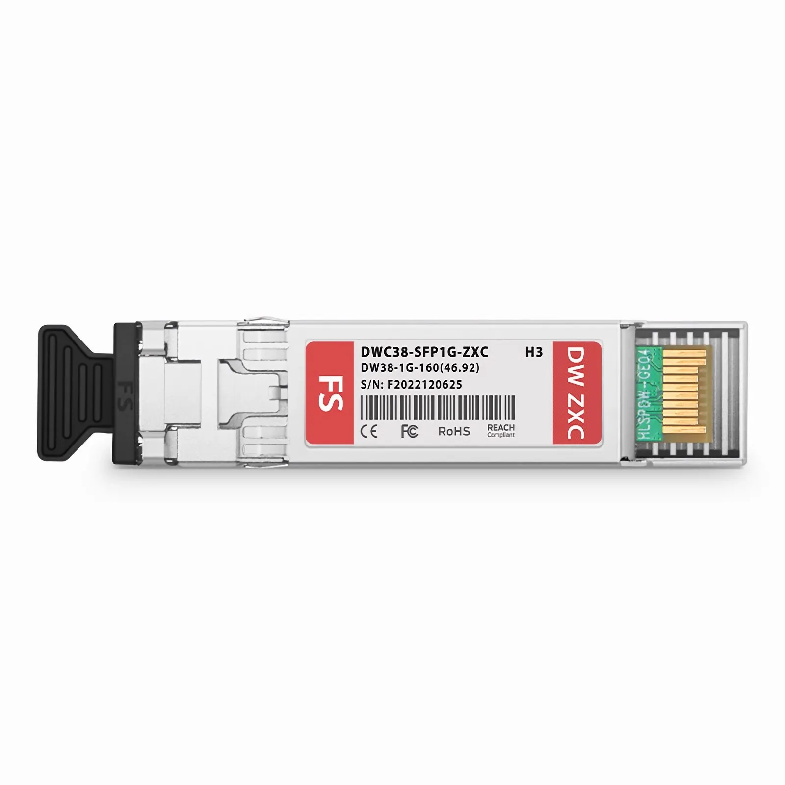お H3C C38 DWDM-SFP1G-46.92-160 Compatible SFP 1000BASE-DWDM 1546.92
