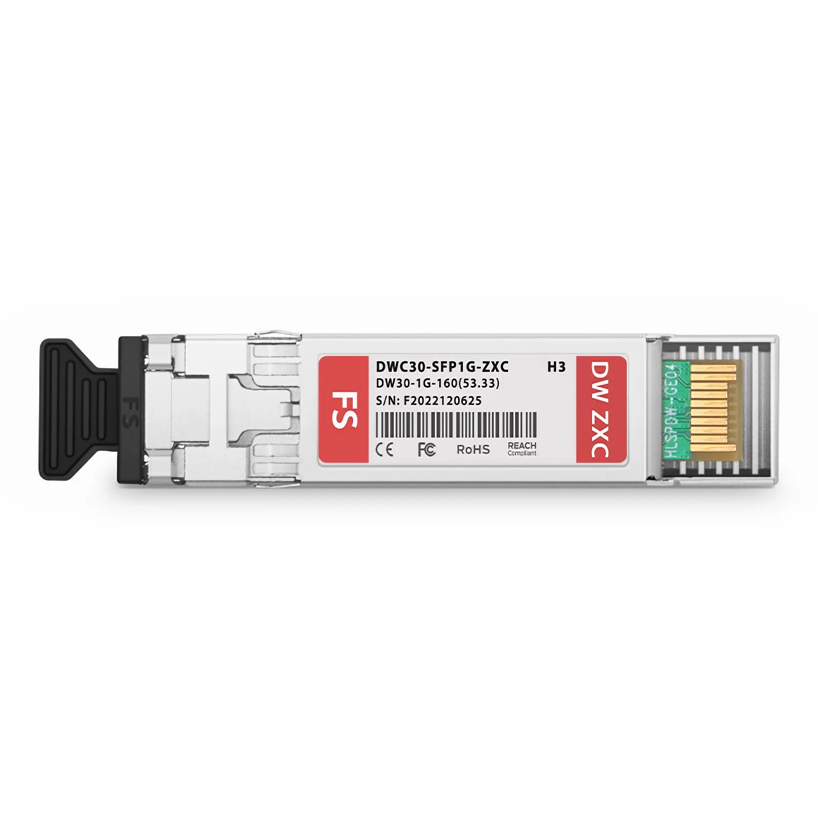 H3C C30 DWDM-SFP1G-53.33-160互換 1000BASE-DWDM SFP光モジュール