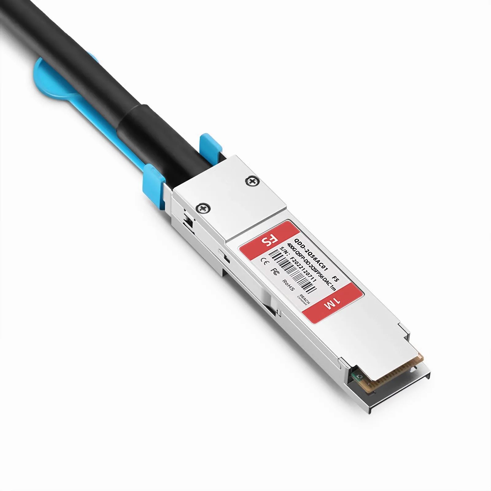 Customized 400G QSFP-DD to 2 x 200G QSFP56 Active Copper Breakout Cable