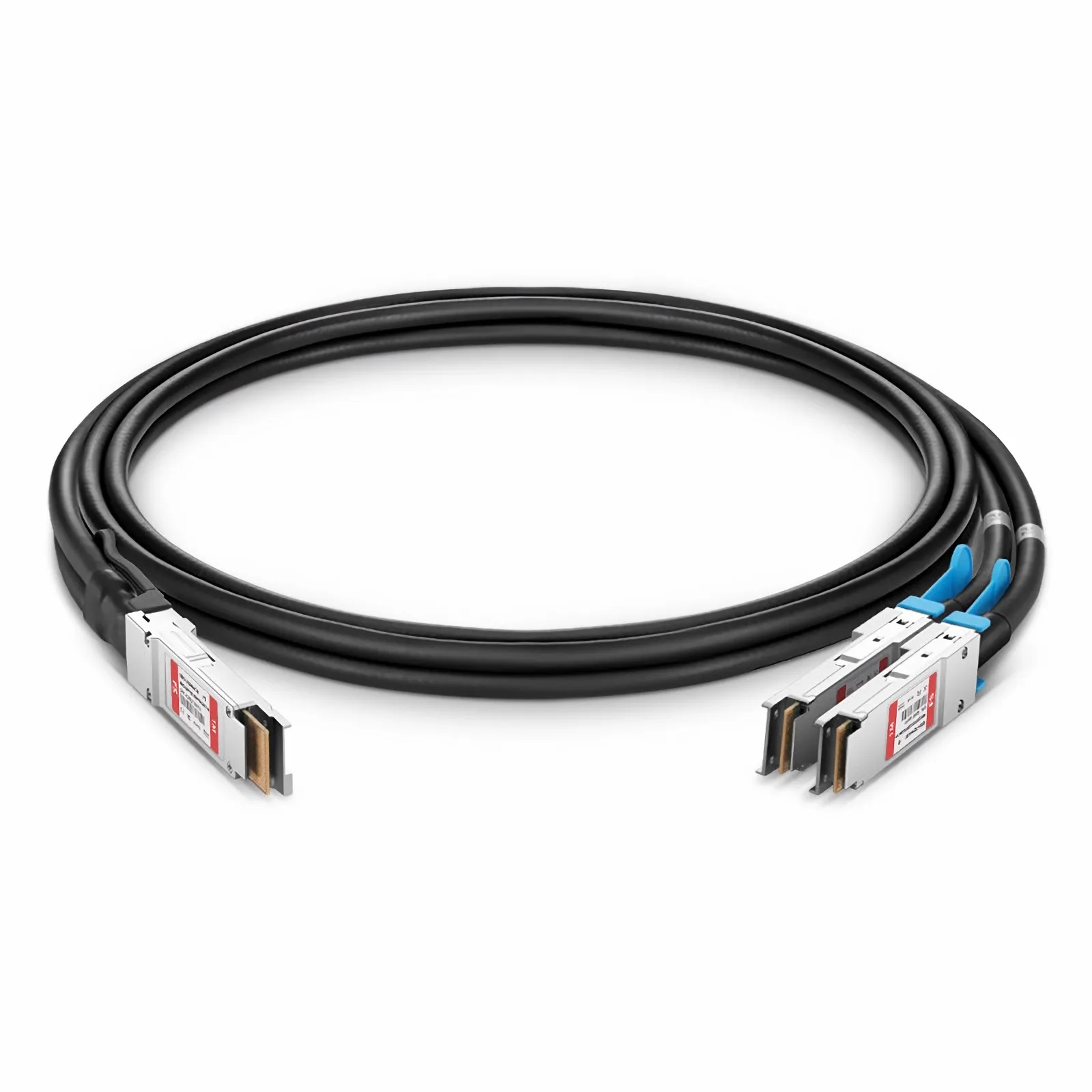 Customized 400G QSFP-DD to 2 x 200G QSFP56 Active Copper Breakout Cable
