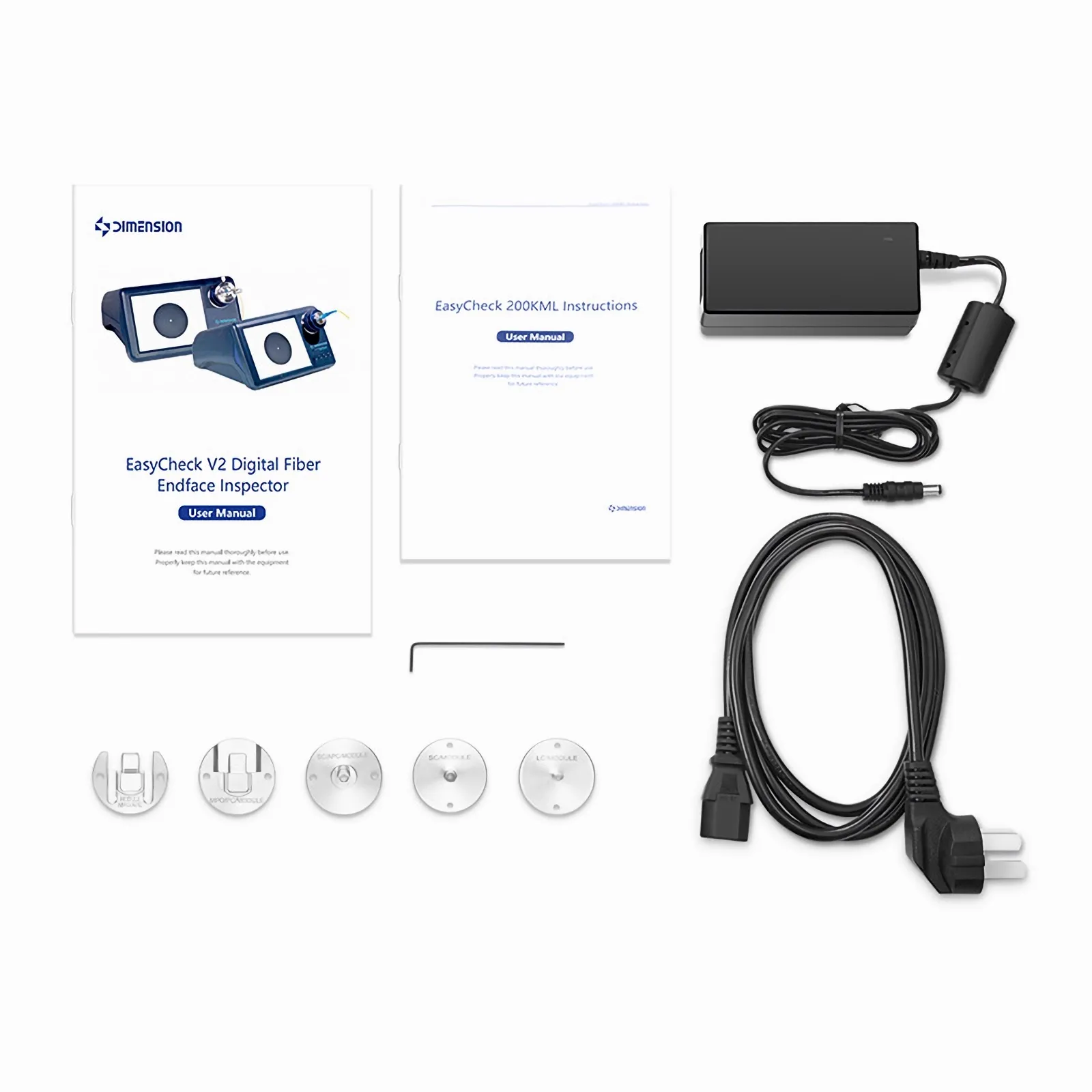 カスタム EasyCheck V2デジタルファイバ端面検査機(トランシーバー用