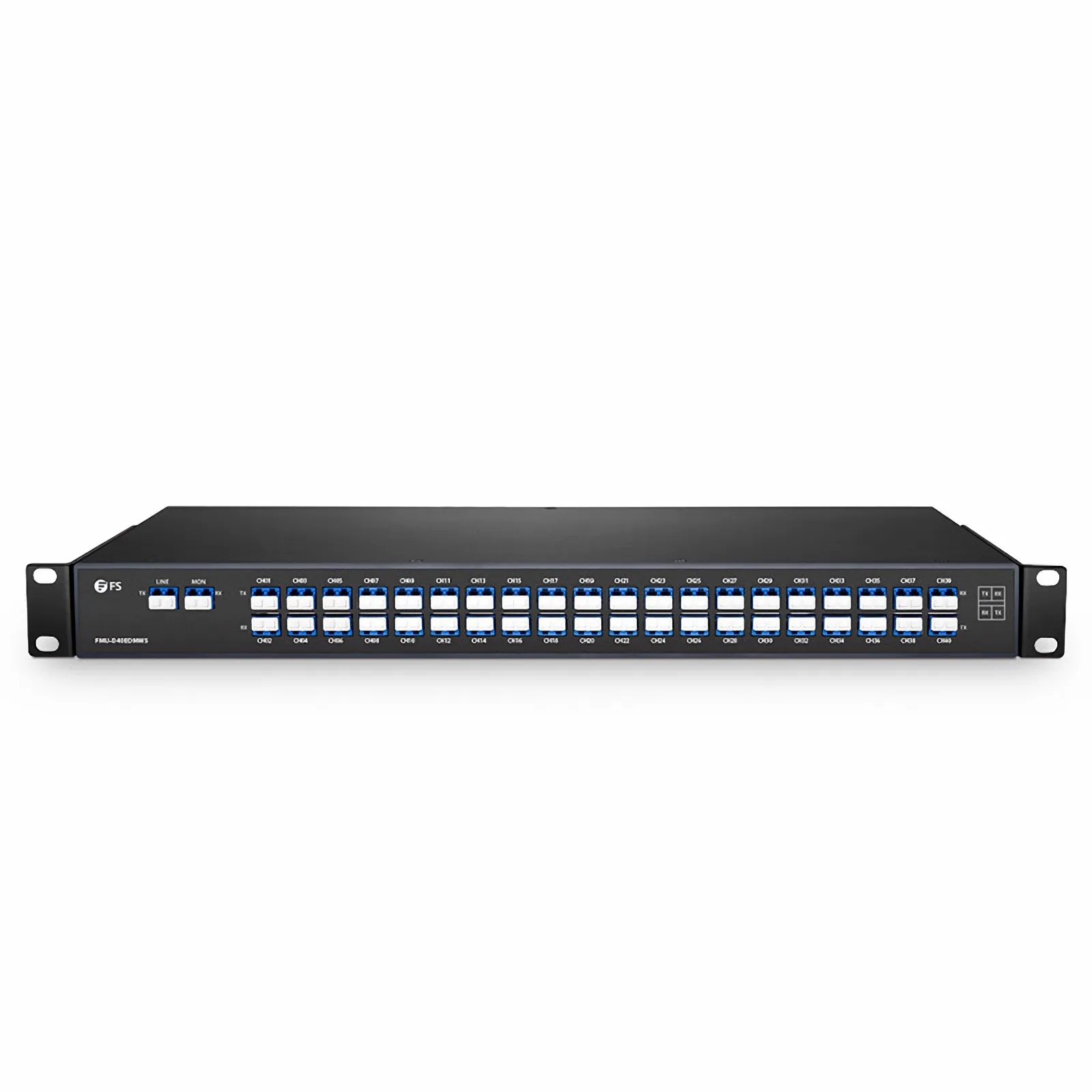 40 Channels Even DWDM Mux Demux, Super C-band 150GHz 190.7125