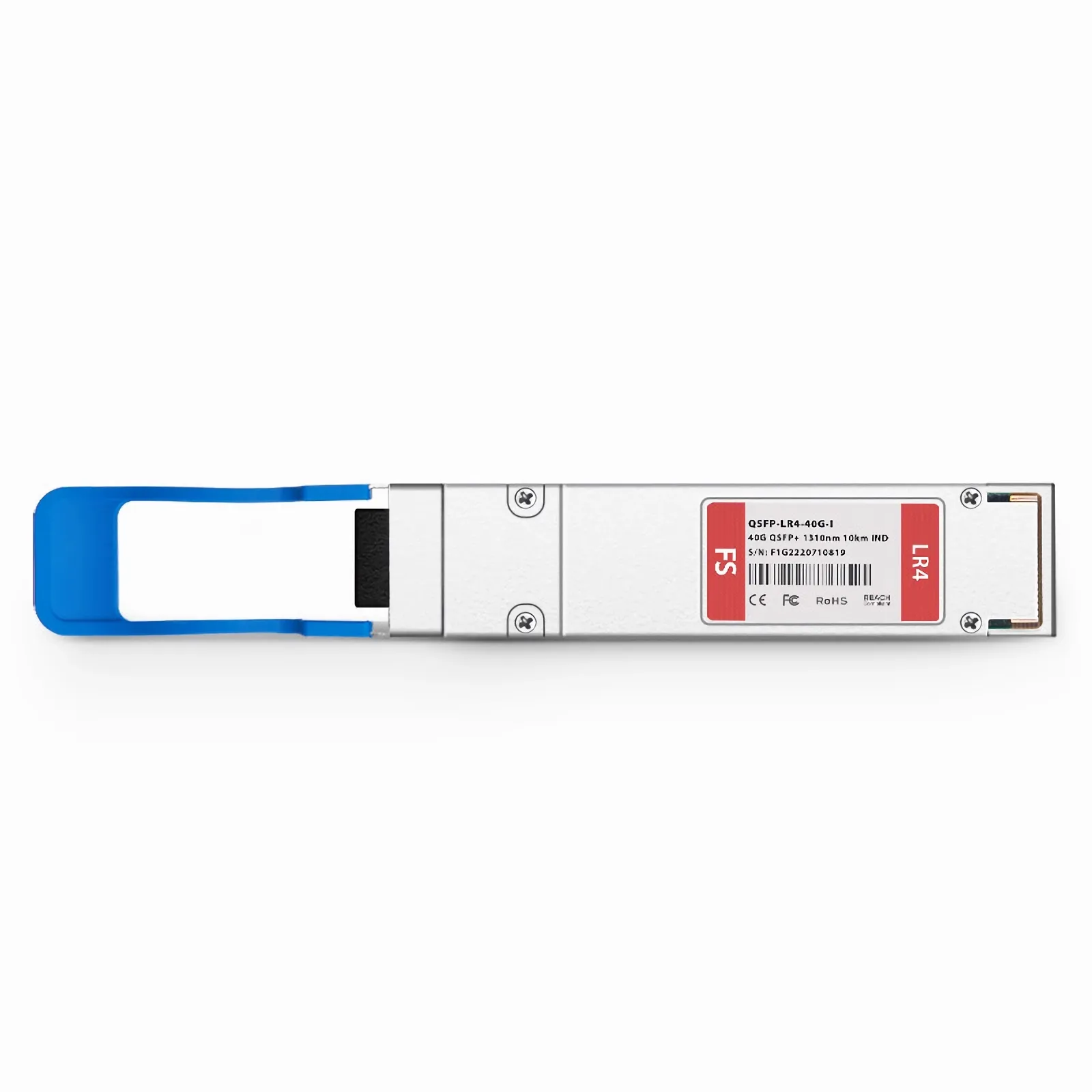 Cisco Compatible 40GBASE-LR4 QSFP+ 1310nm 10km Duplex LC/UPC SMF Transceiver Module (Industrial)
