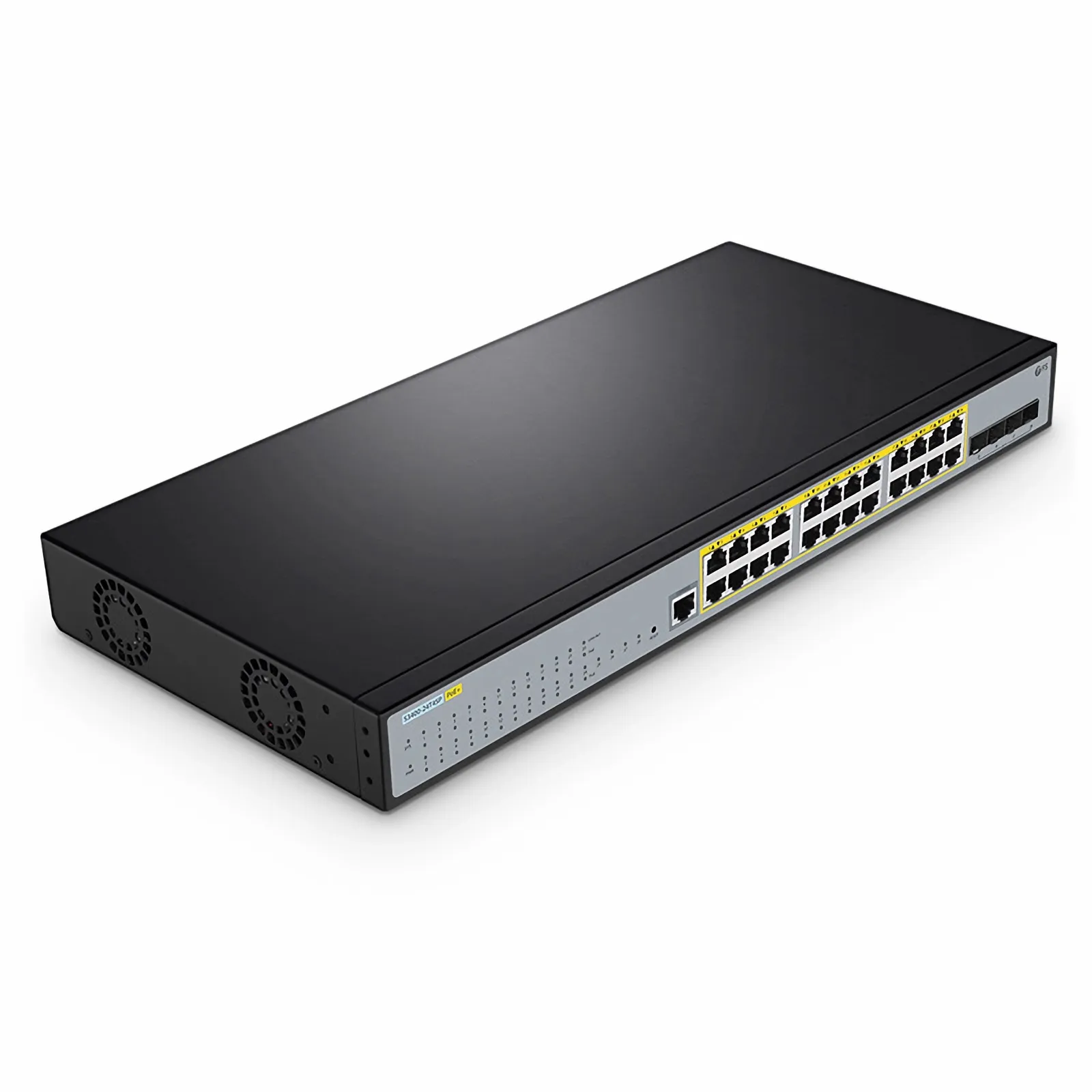 S3400-24T4SP、24ポート ギガビットイーサネット PoE+スイッチ