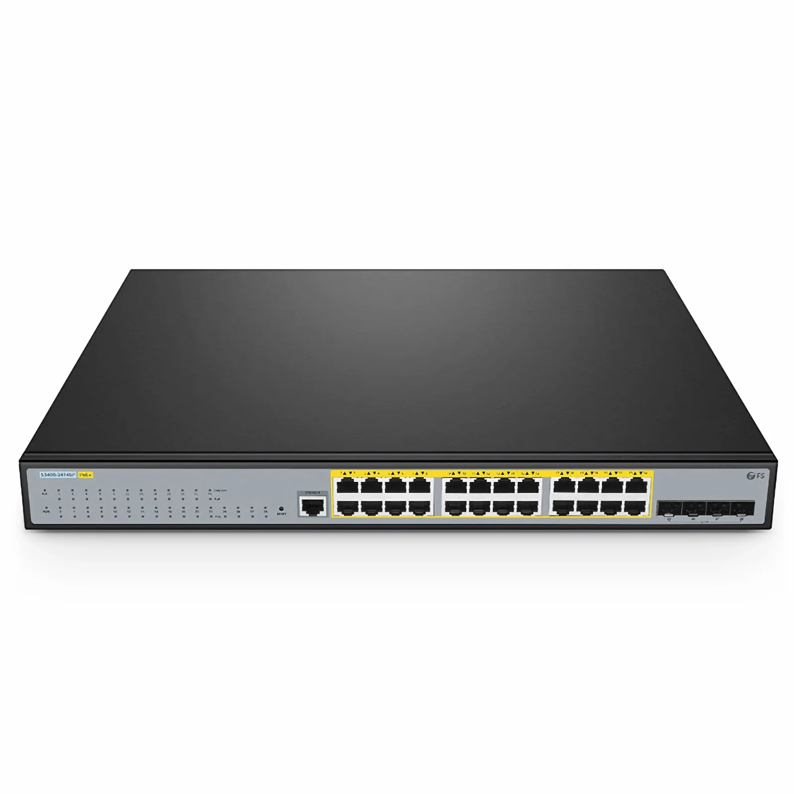 ギガビットアップリンク24ポートPoEスイッチコンボポート 10/100/1000M RJ45(PoE+) x24ポート ギガビットL2 PoEスイッチ