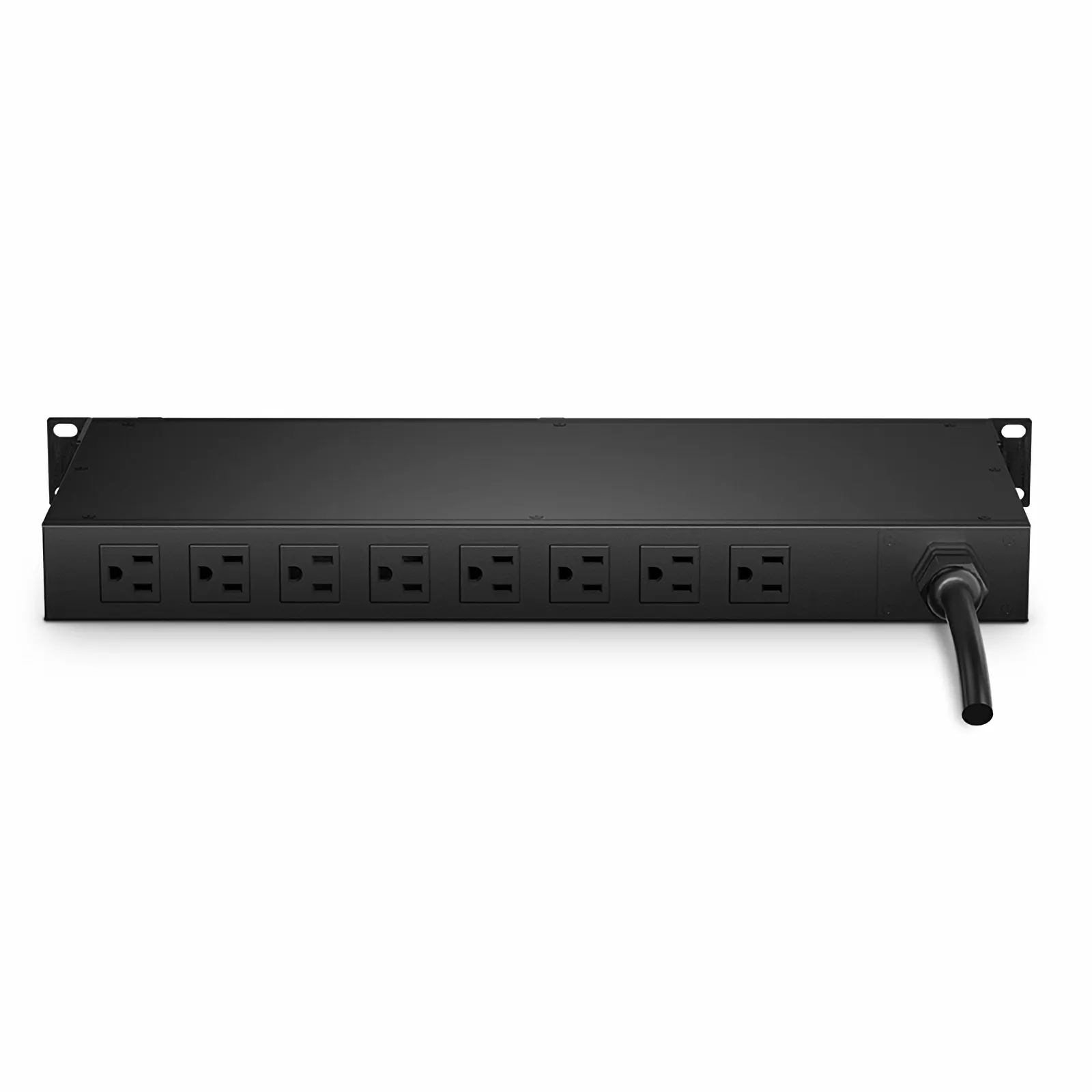 1.80kW Single-Phase 15A/120V Monitored Rack PDU, 8 x NEMA 5-15R Outlets, NEMA 5-15P Plug, 10ft Cord, 1U Rack-Mount