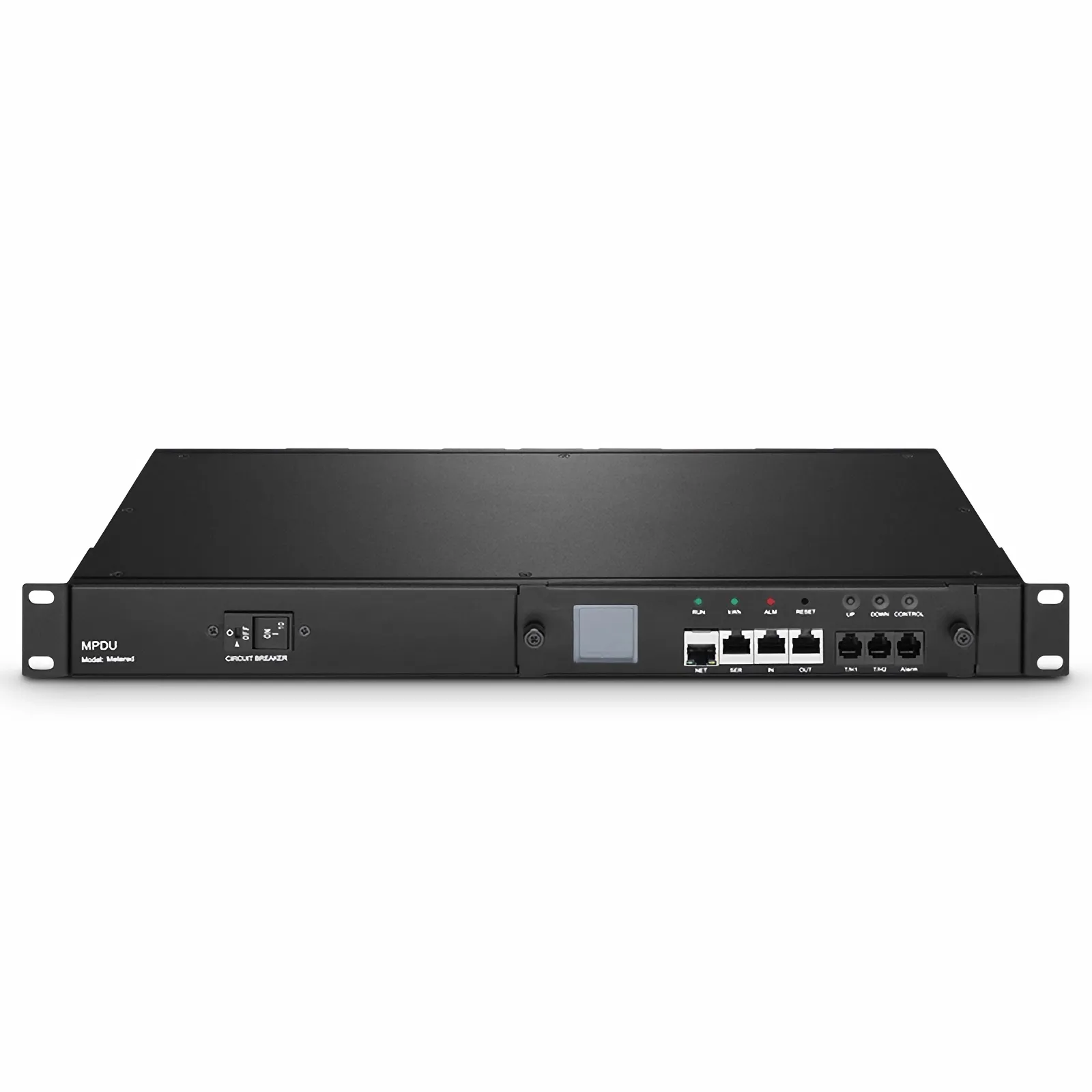 1.20kW Single-Phase 10A/120V Monitored Rack PDU, 8 x C13 Outlets, IEC320 C14 Plug, 6.6ft Cord, 1U Rack-Mount