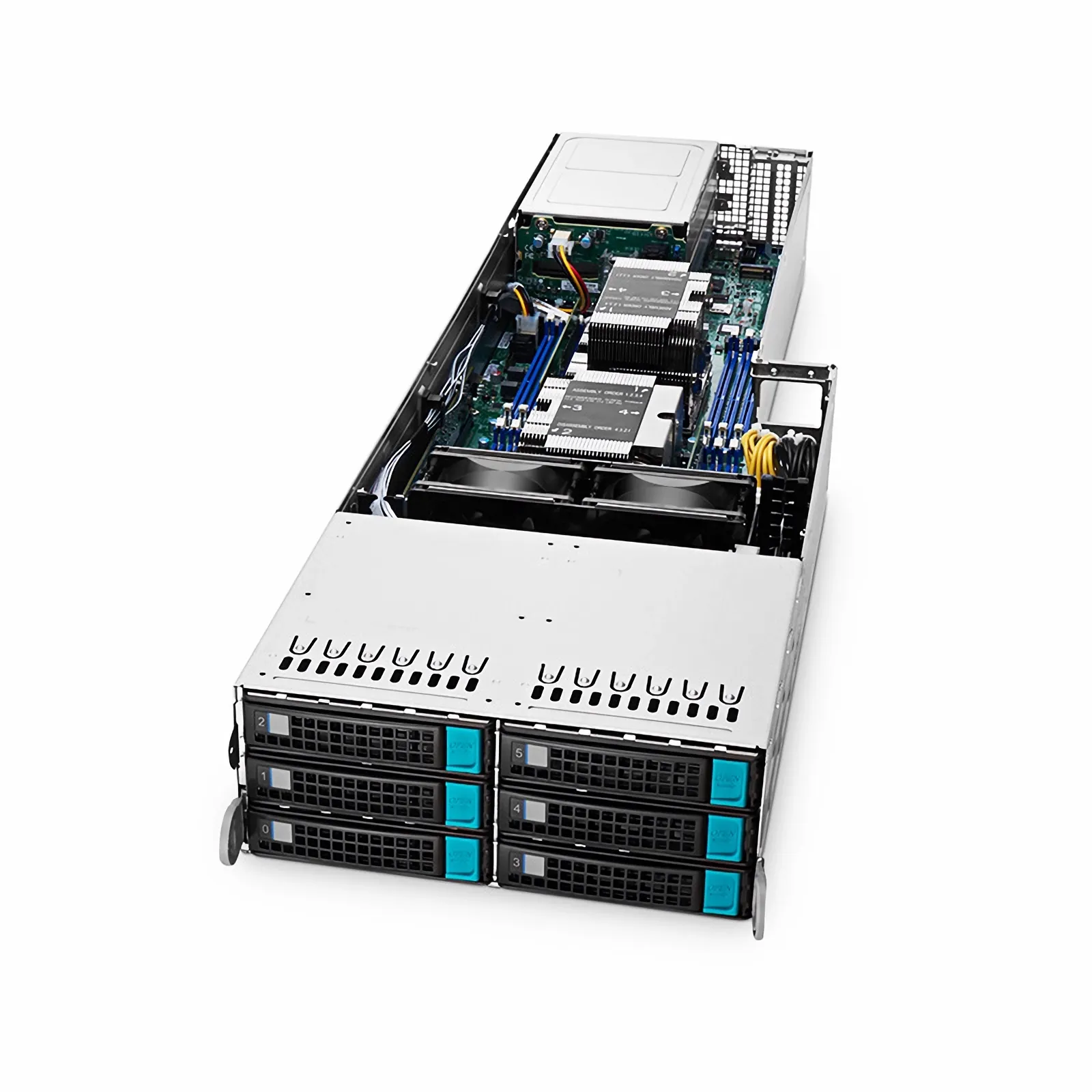 NS7440、4U高密度サーバー(8x Intel® Xeon®スケーラブルプロセッサ搭載