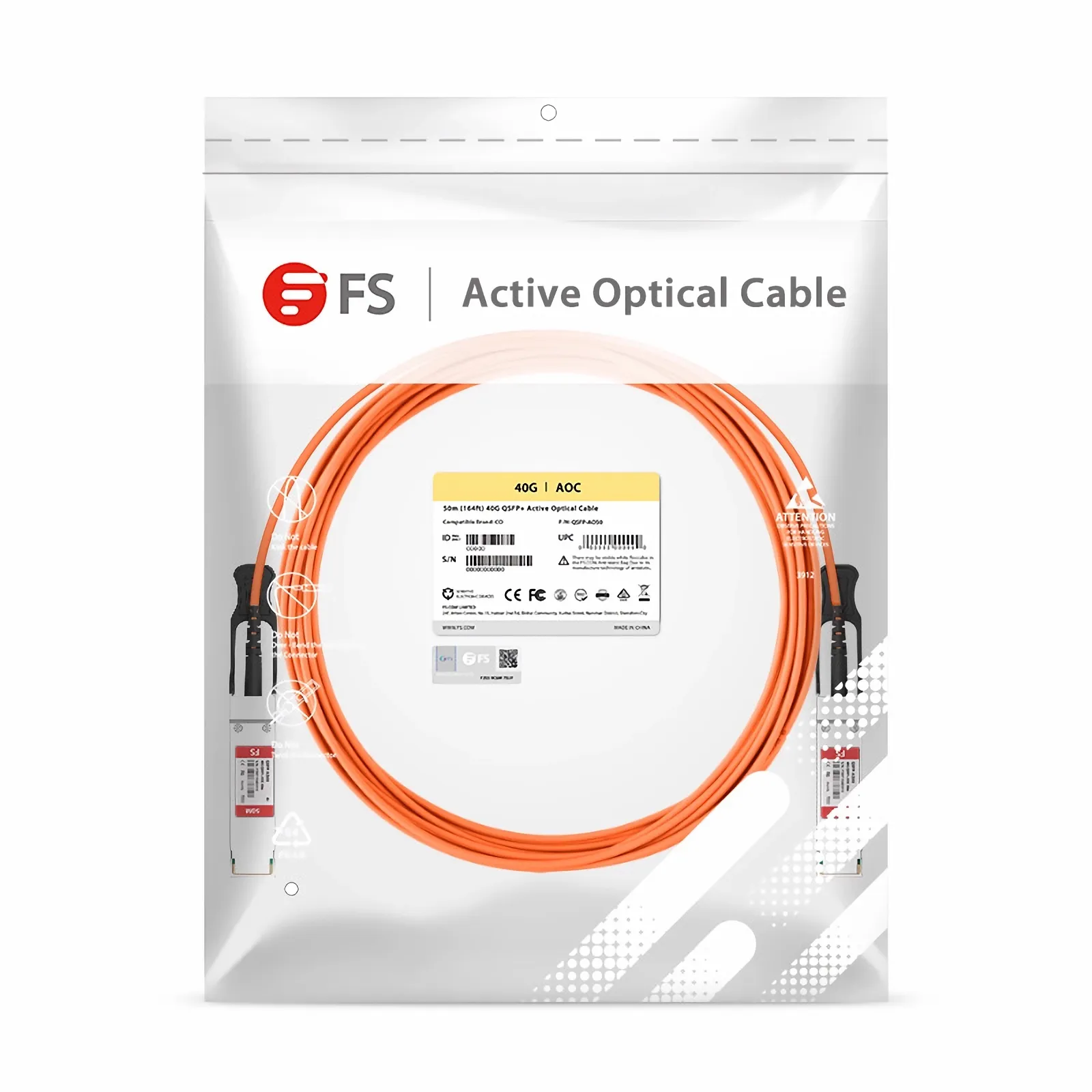 This picture is about QSFP-40G-AO50.