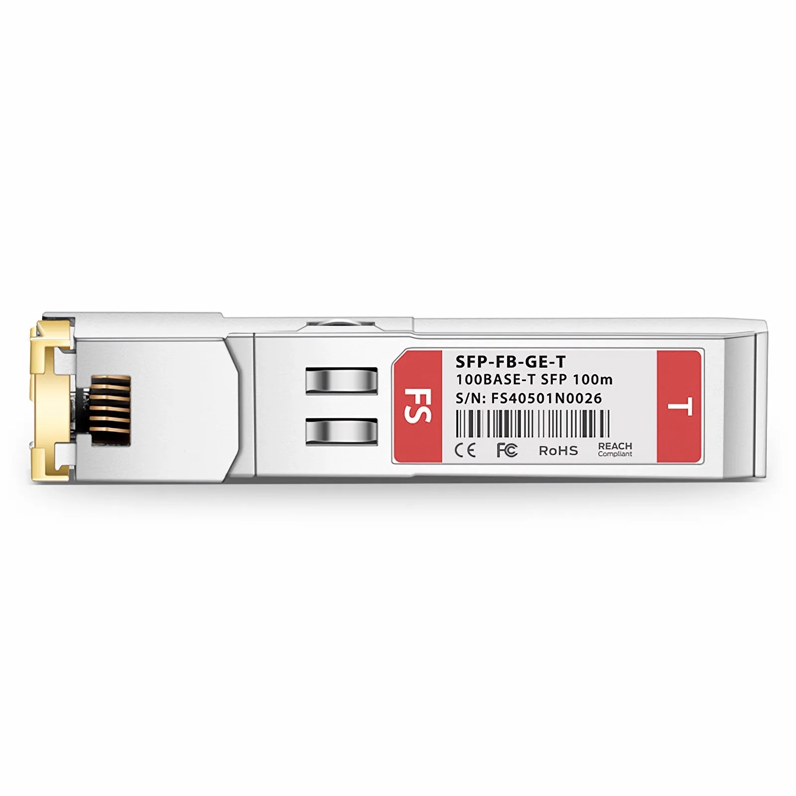 Cisco GLC-FE-100FX-RGD 100Base-FX SFP Transceiver Module (Used) 10-2360-03