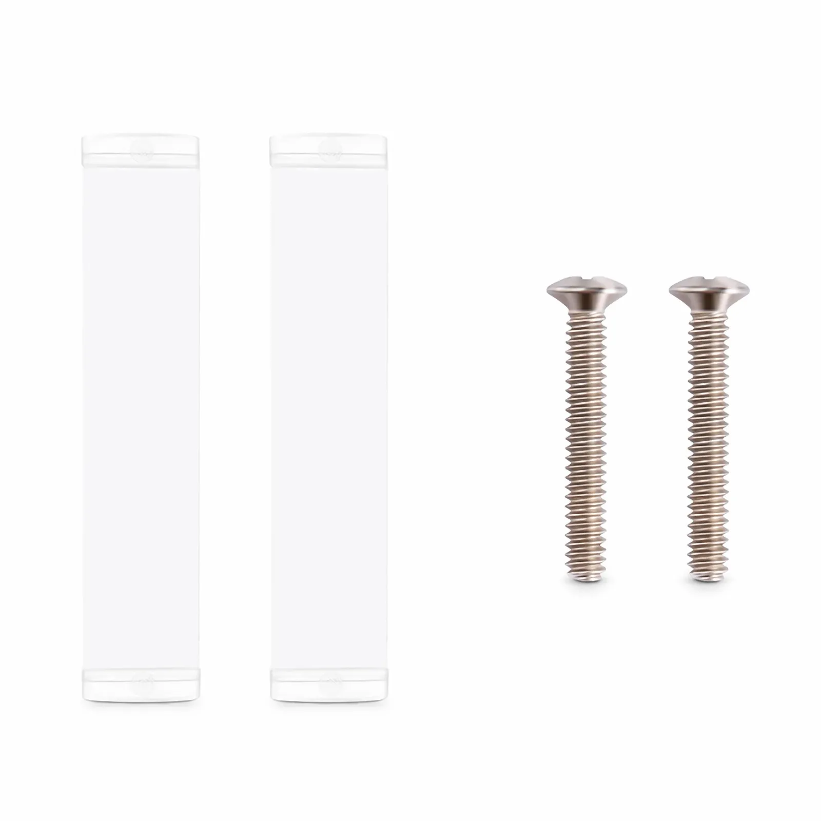 Single Gang Keystone Faceplate, Label Pockets, 1 Port, White, 4.49