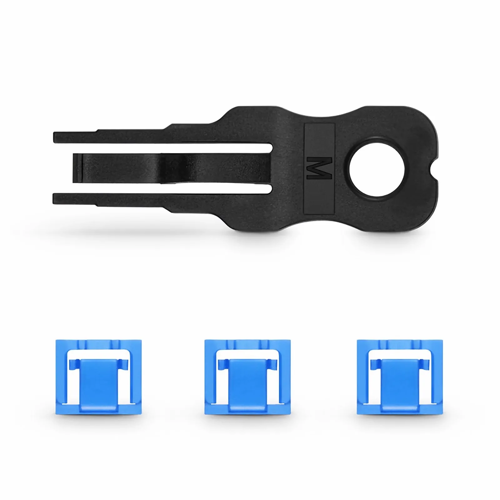 RJ45 Jack Module Block-Out Device, Blue (12 pcs/Pack) - FS.com