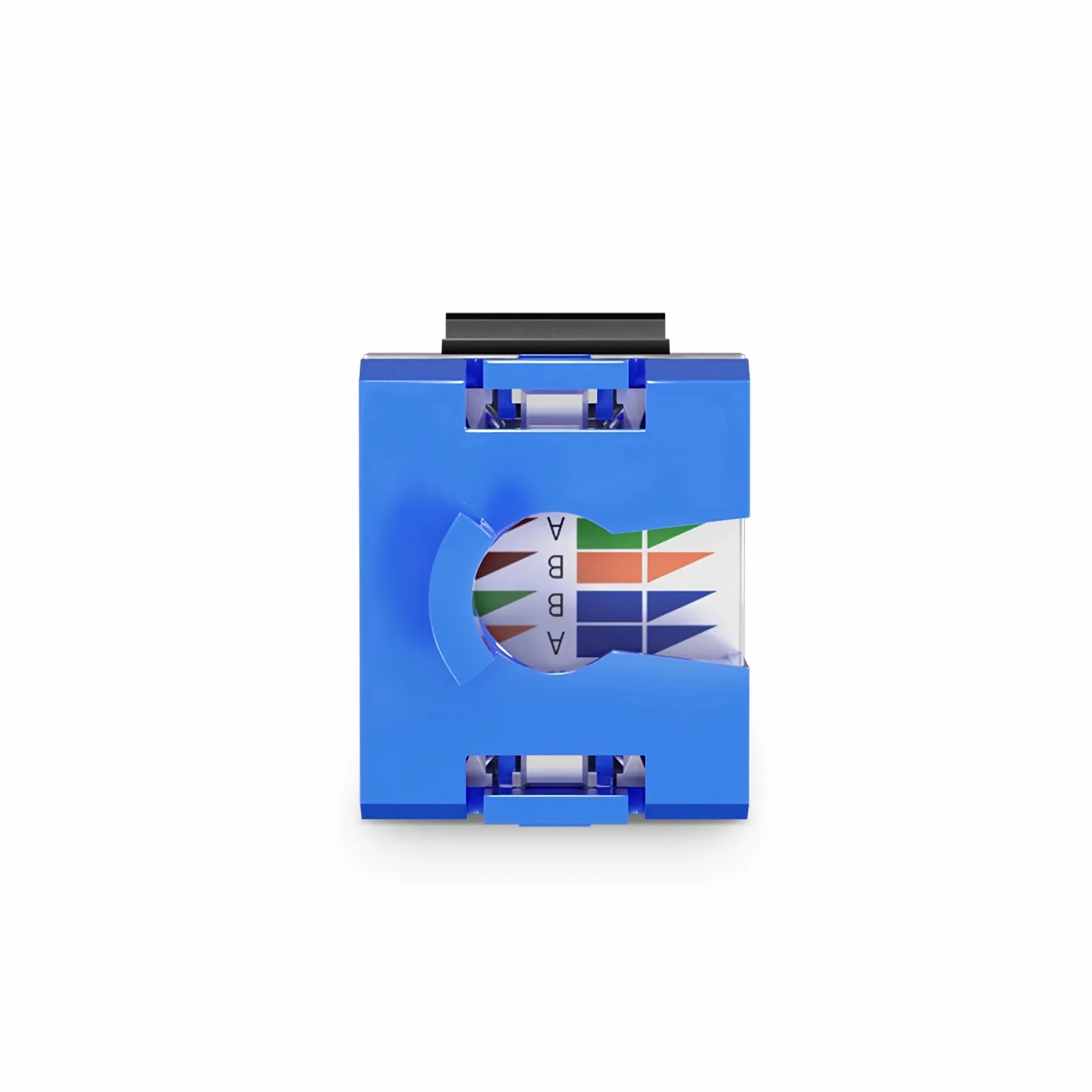 Cat6a RJ45(8P8C) シールドなし パンチダウン キーストーンジャック