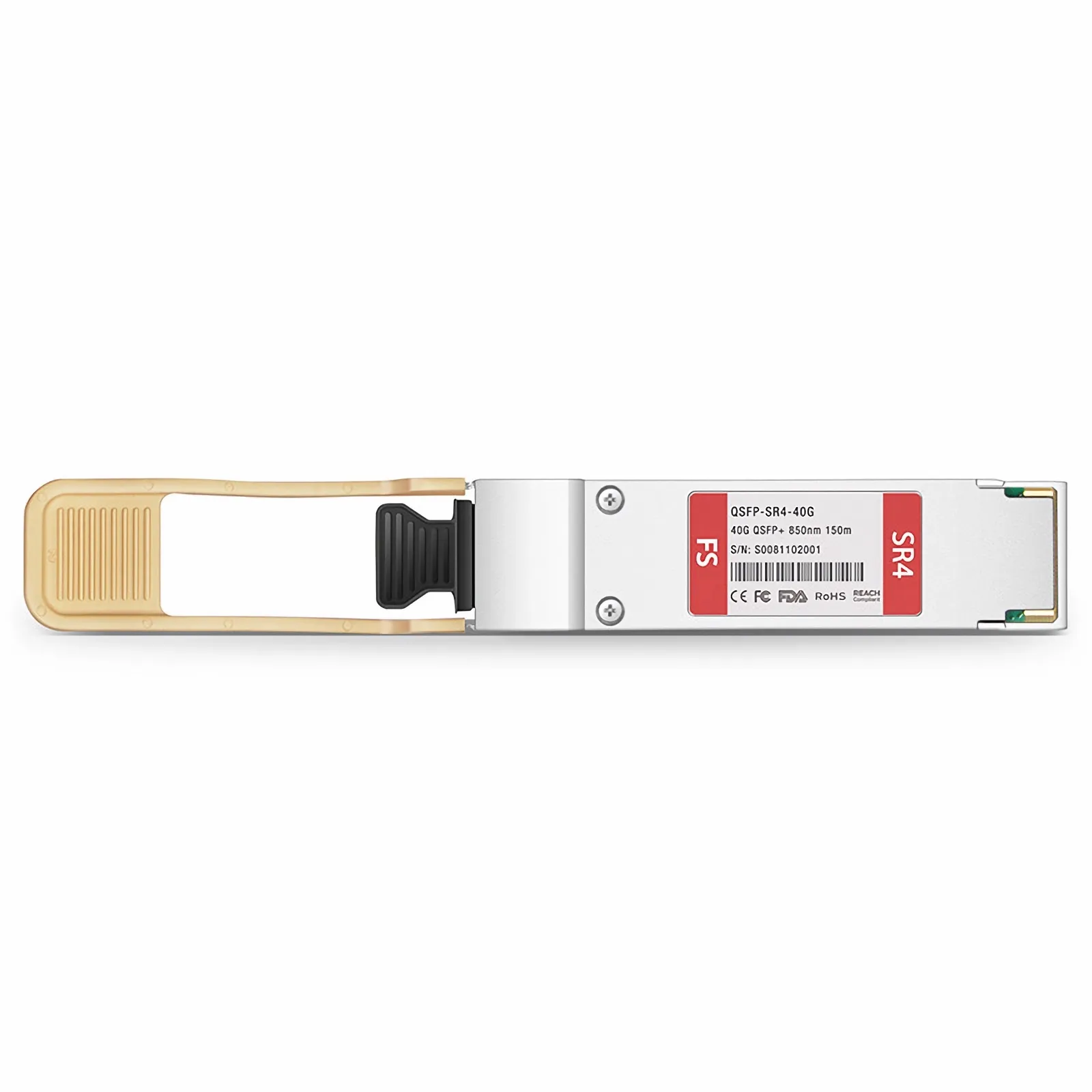 40GBASE-SR4準拠光トランシーバ CiscoQSFP-40G-SR4互換 Cisco QSFP-40G-SR4 Compatible 40GBASE-SR4 QSFP+ Transceiver