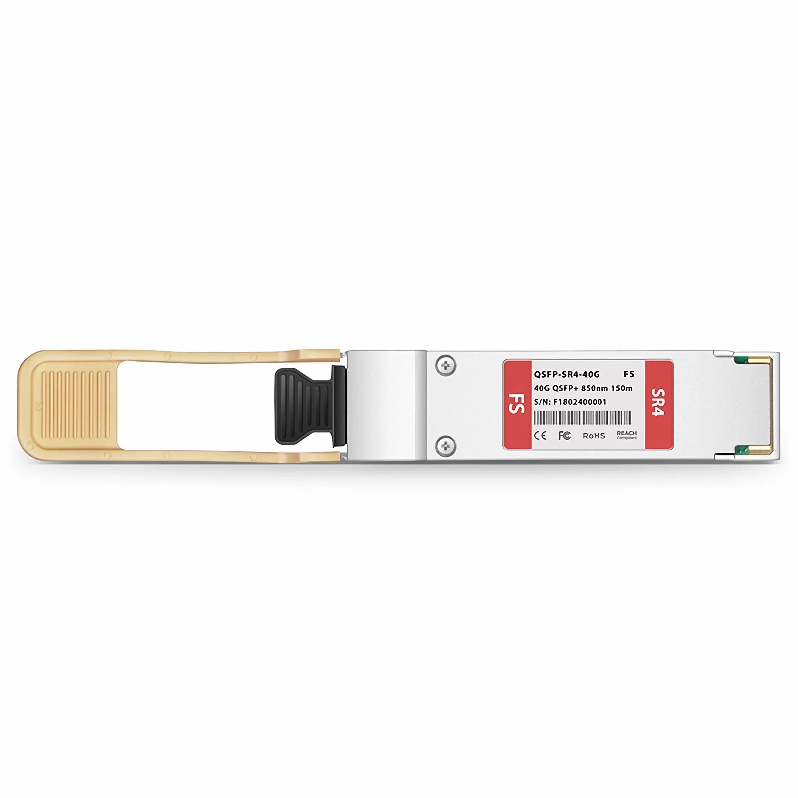 QSFP-SR4-40G QSFP+モジュール｜40GBASE-SR4 QSFP+トランシーバ - FS