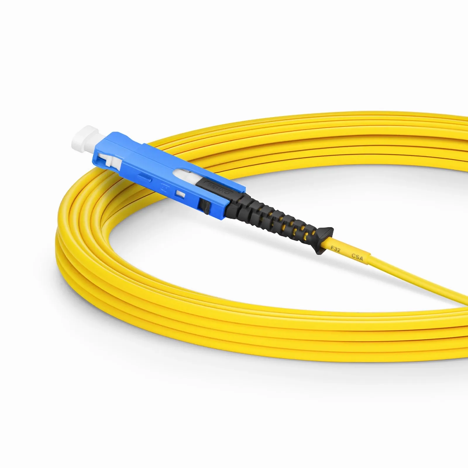 5m (16ft) Fiber Patch Cable, 2 Fibers, SN UPC Duplex to SN UPC