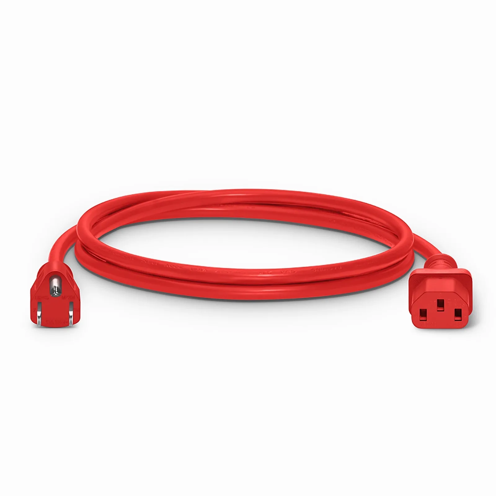 6ft(1.8m) 16AWG 125V/10A 電源コード(NEMA 5-15P - IEC60320 C13