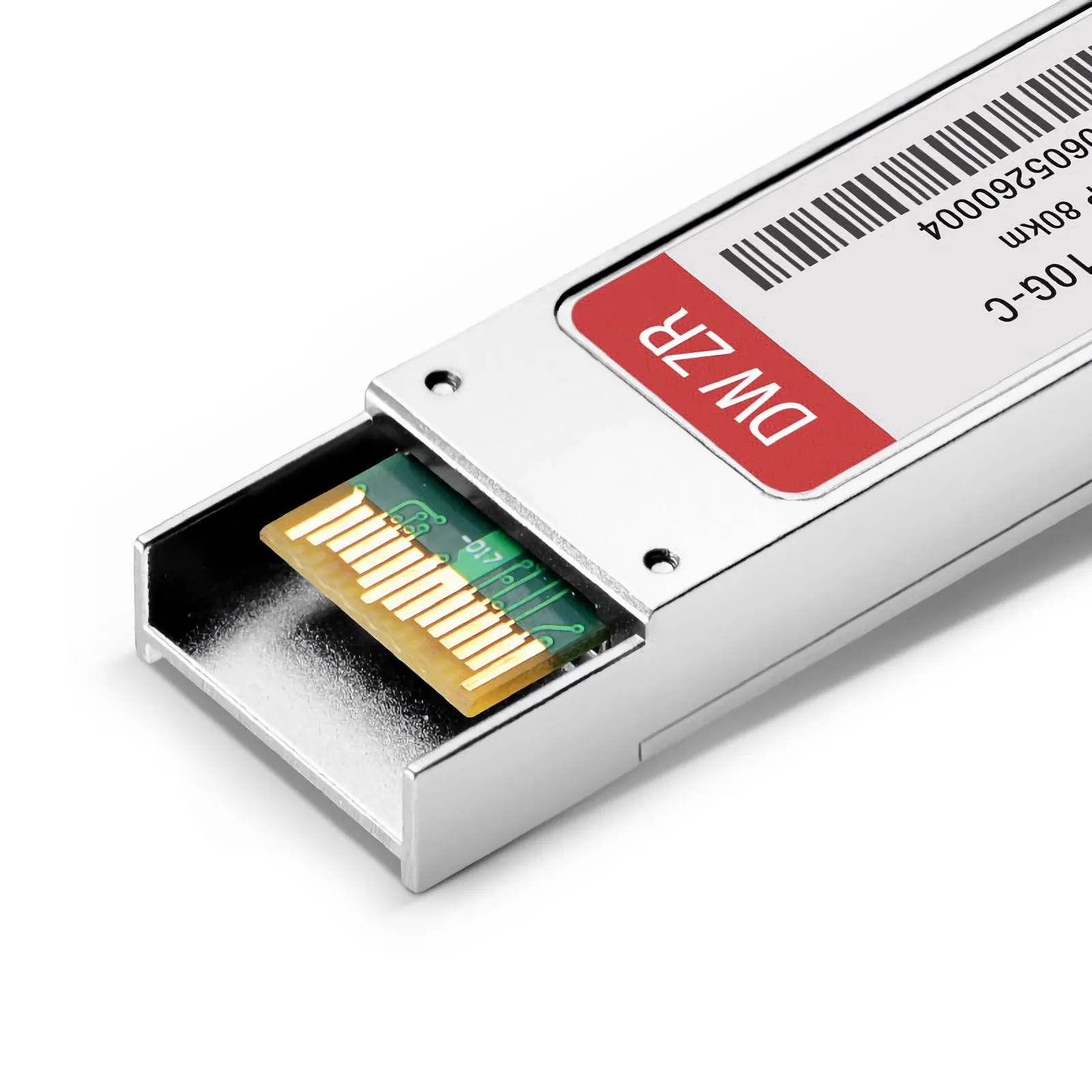 Customized XFP 10G DWDM C-band Tunable 50GHz 80km Duplex LC SMF Transceiver Module