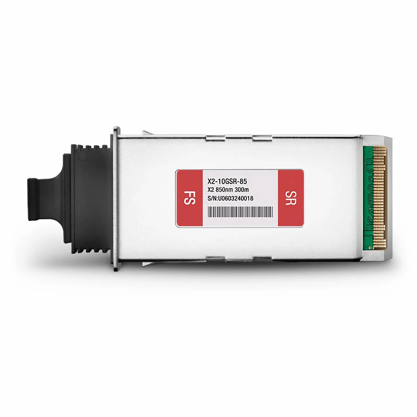 Customized 10GBASE-SR X2 850nm 300m Duplex SC/UPC MMF Transceiver Module