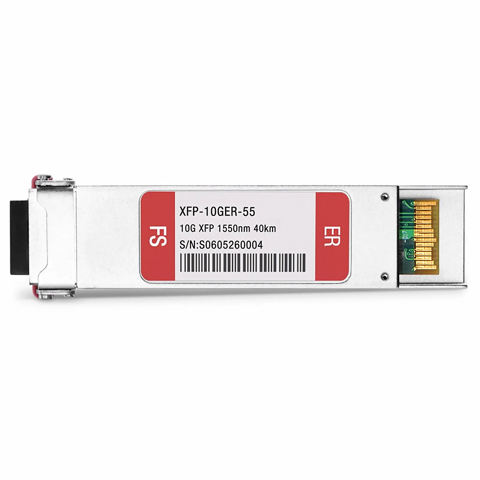 Customized 10GBASE-ER XFP 1550nm 40km Duplex LC SMF Transceiver Module