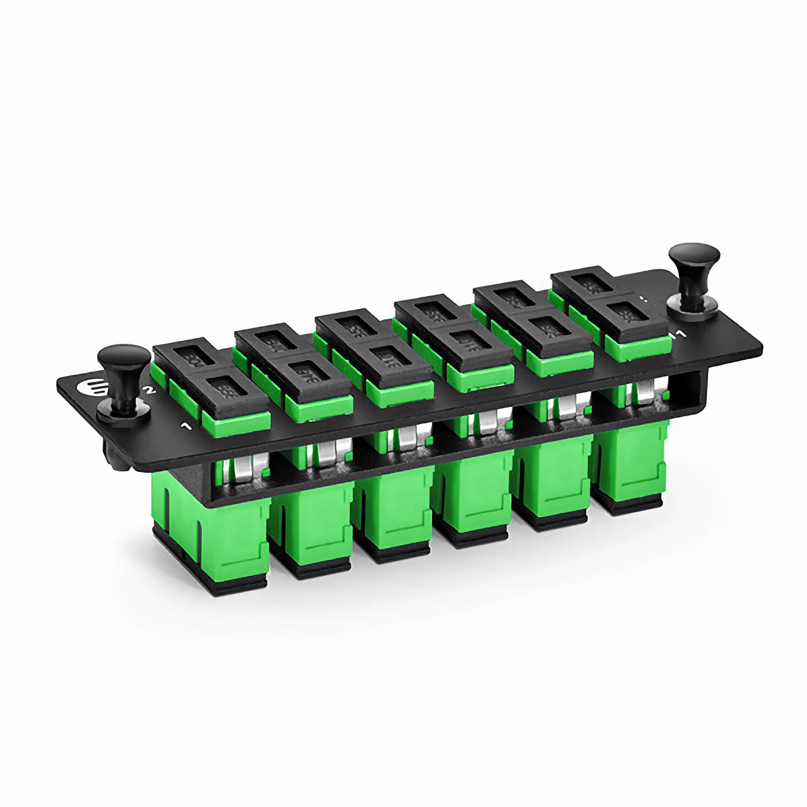 6 Port SC Fiber Adapter Panel, OS2 Single Mode Fiber - FS.com