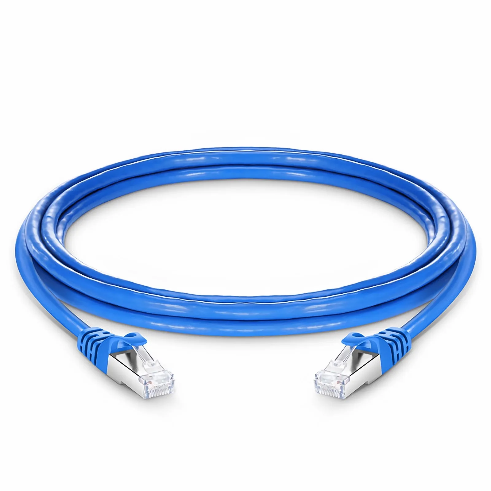 3ft(0.9m) Cat6aツメ折れ防止 シールド付き(SFTP) PVC CM