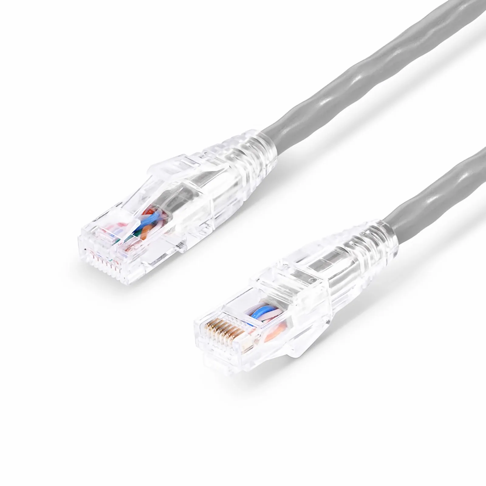 0.15m シールドなし（PVC CM、灰色） | Cat5e準拠LANパッチケーブル