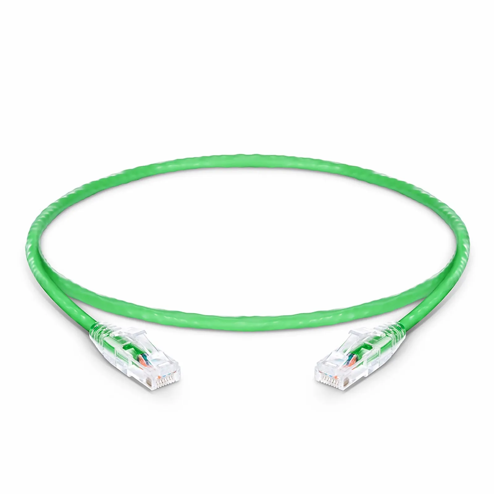 0.6m シールドなし（PVC CM、緑色） | Cat6準拠LANパッチケーブル - FS