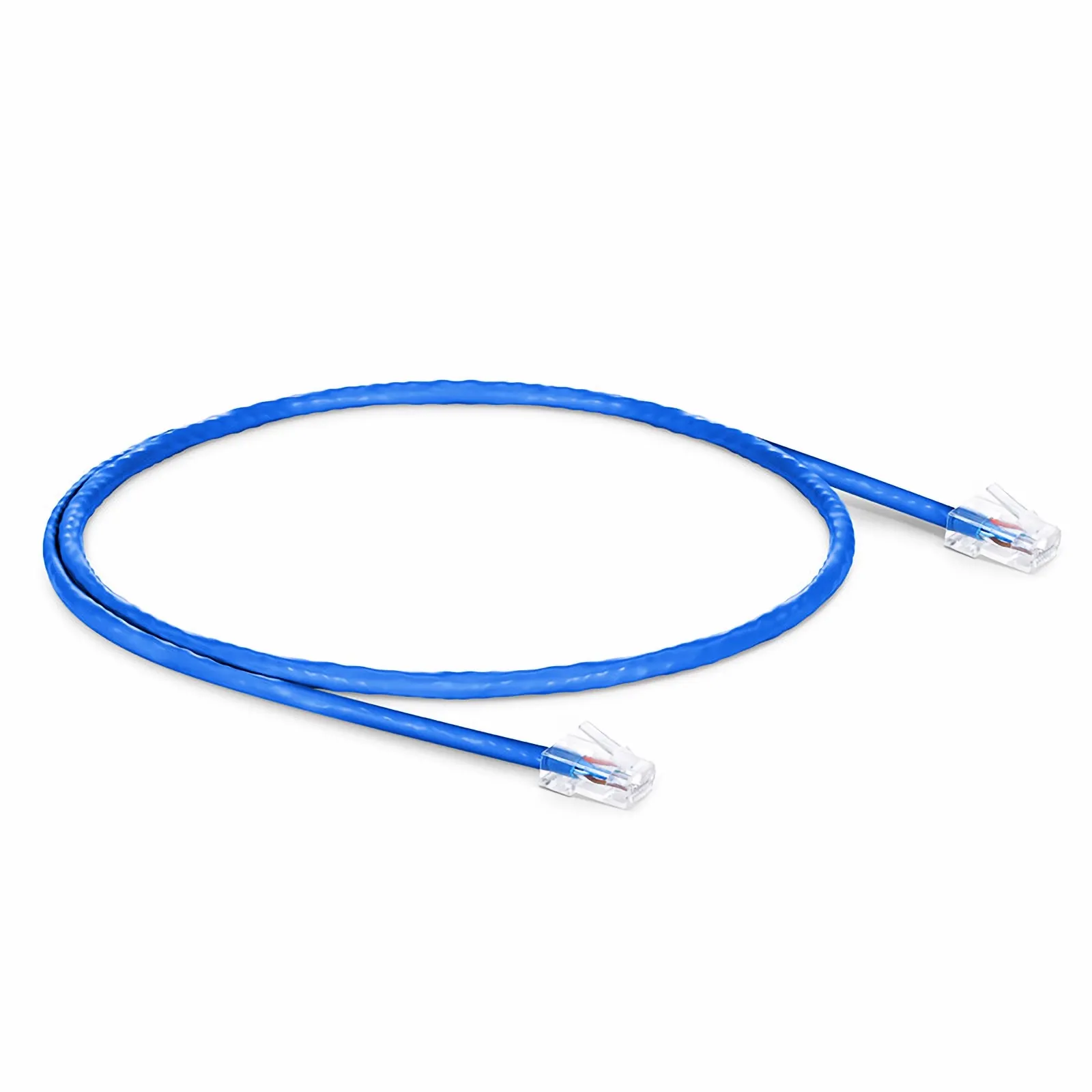 Customized Cat5e Non-booted Unshielded (U/UTP) PVC CM Ethernet Patch Cable