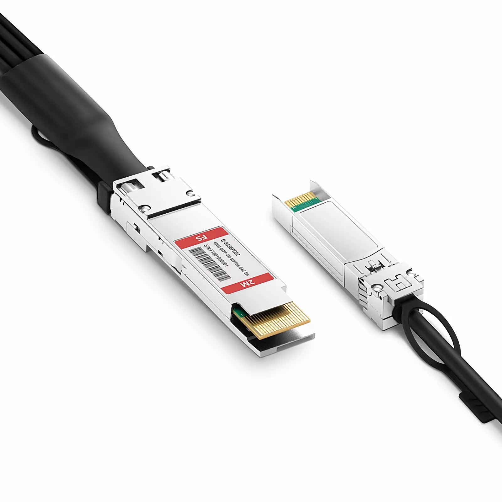 Customized 400G QSFP-DD to 8 x 50G SFP56 Passive Copper Breakout Cable