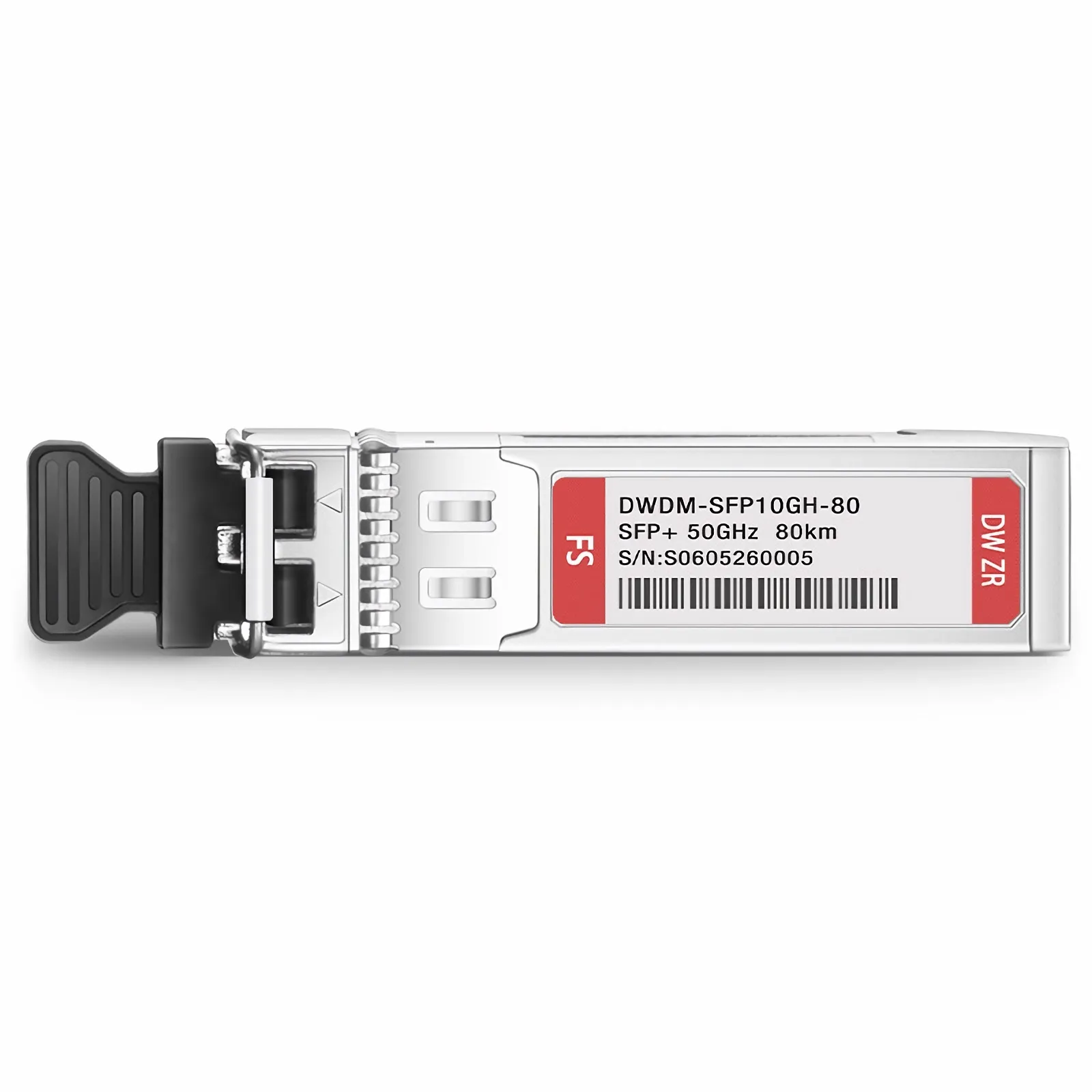 Customized SFP+ 10G DWDM 50GHz 80km Duplex LC SMF Transceiver Module