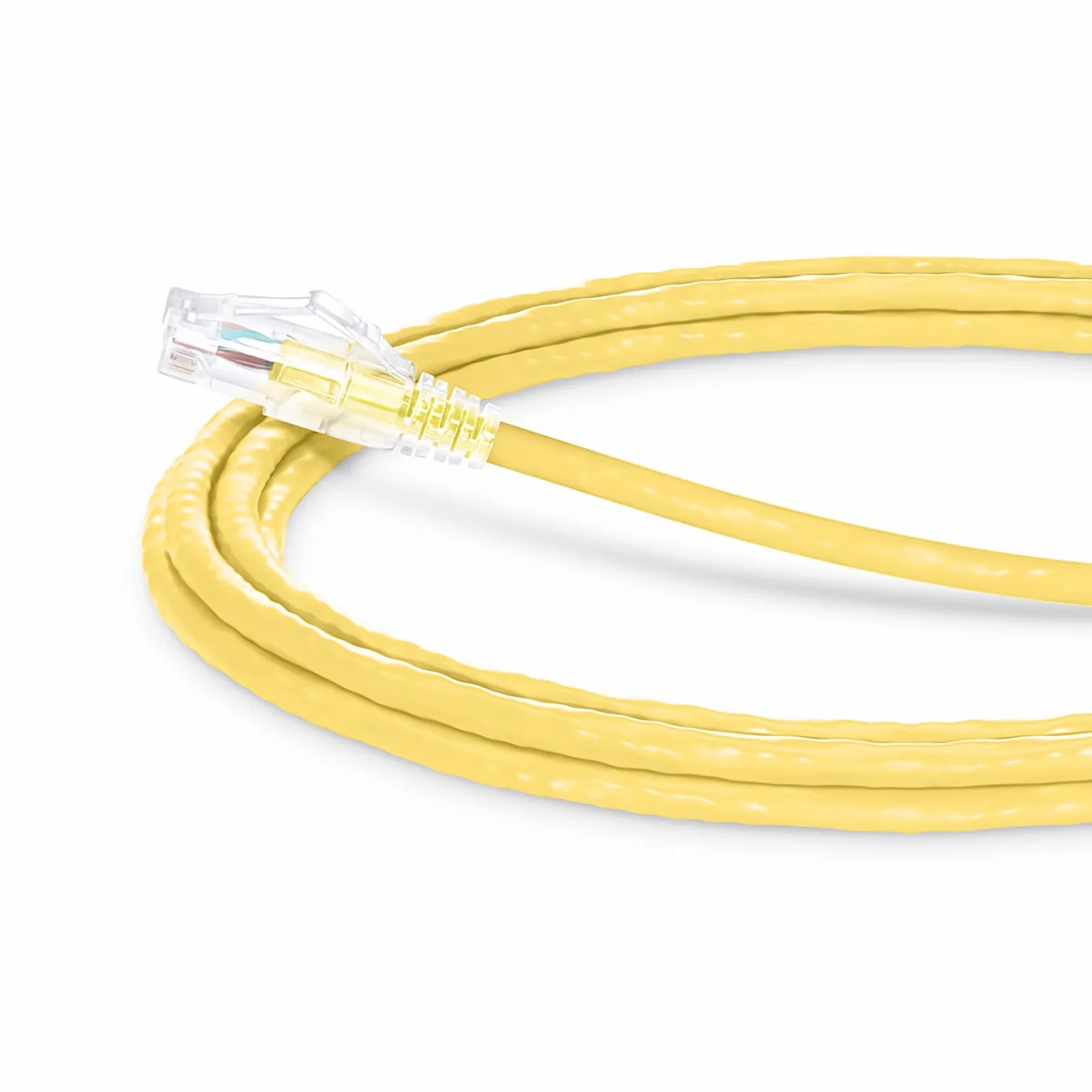 3m シールドなし（PVC CM、黄色） | Cat6準拠LANパッチケーブル - FS