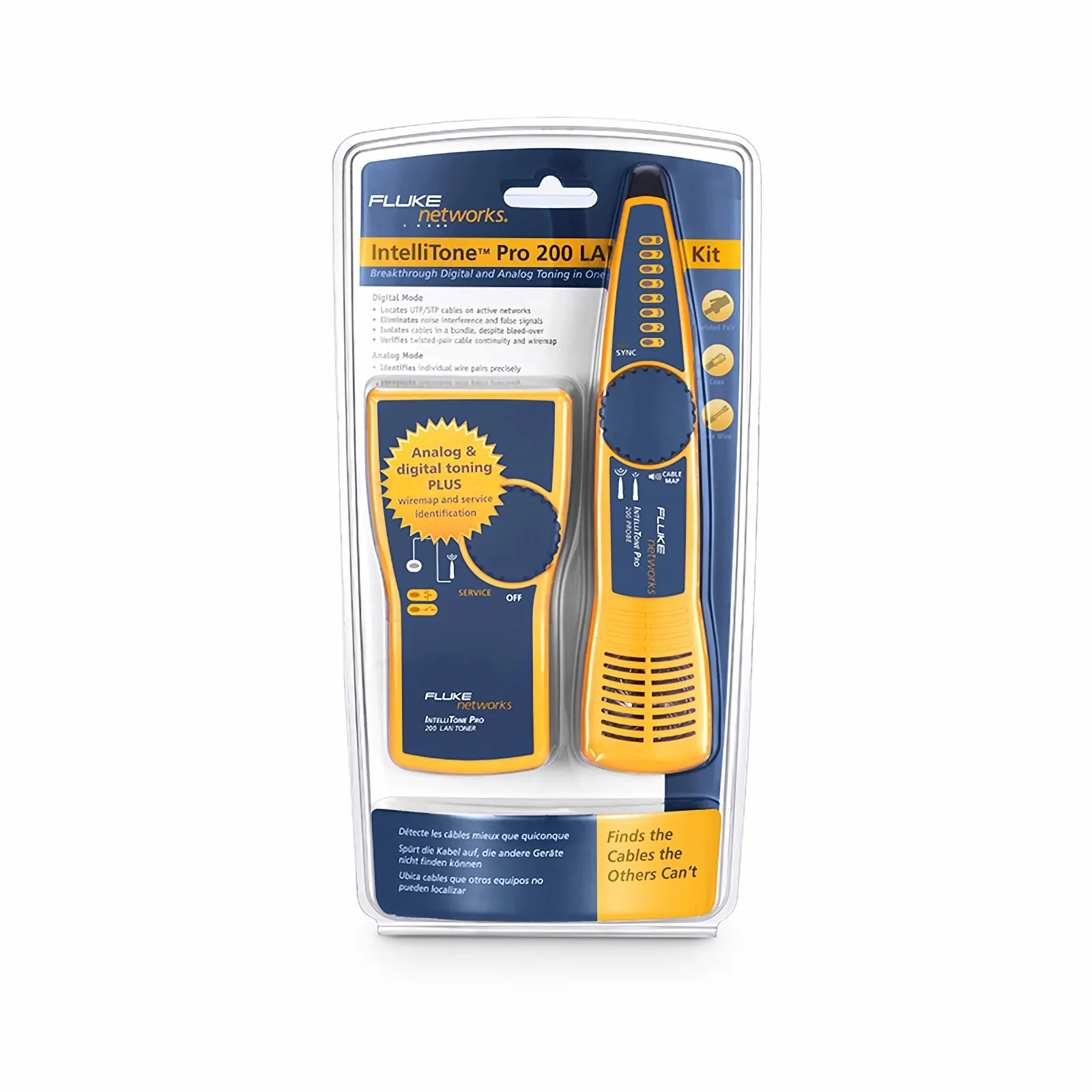 Fluke Networks MT-8200-60-KIT IntelliTone™ Pro 200 Toner and Probe