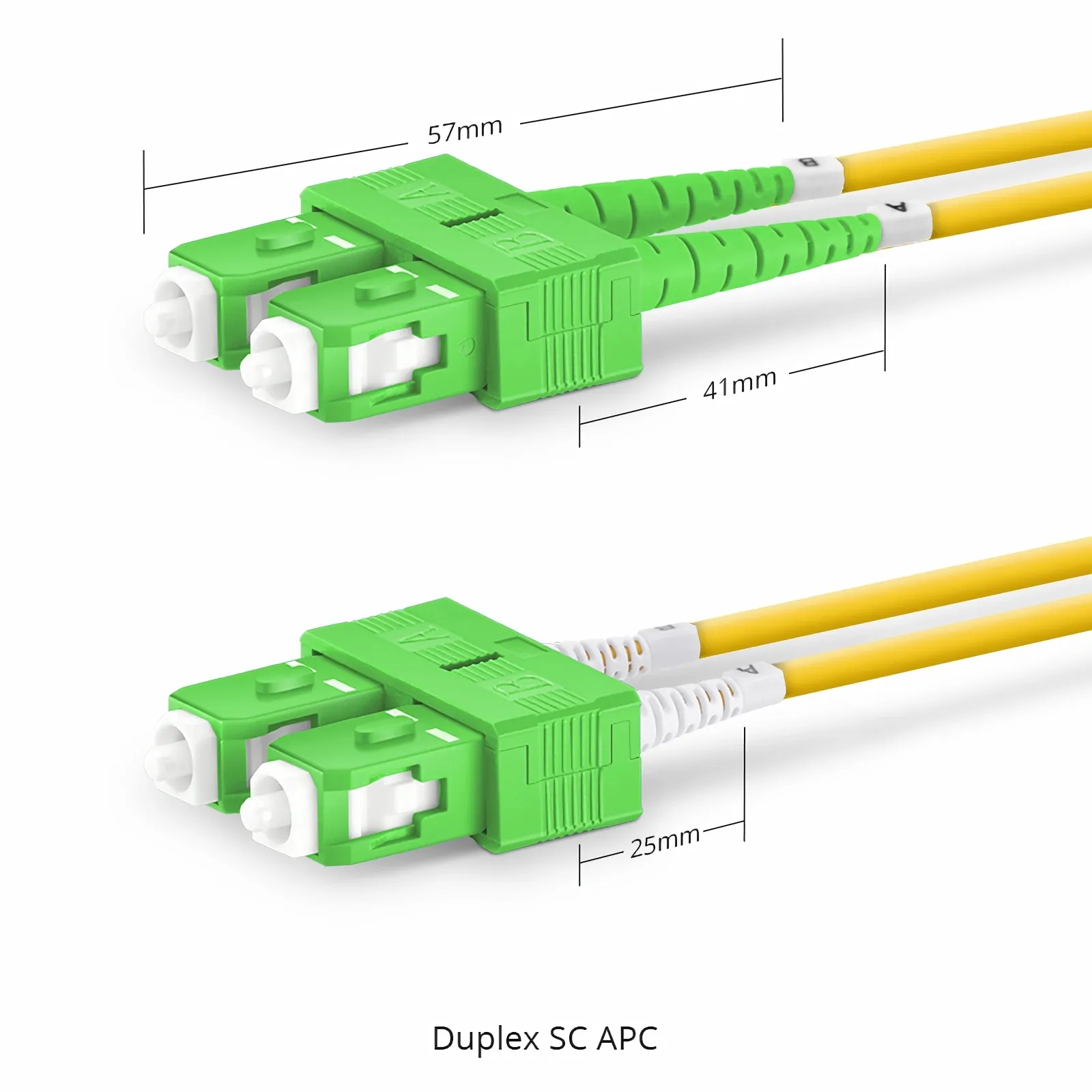 Cavo Ottico OS2 LC-LC Monomodale 2,5m: Jumper In Fibra 9/125um Duplex LSZH Per Reti 1G/10G, Data Center E Telecomunicazioni
