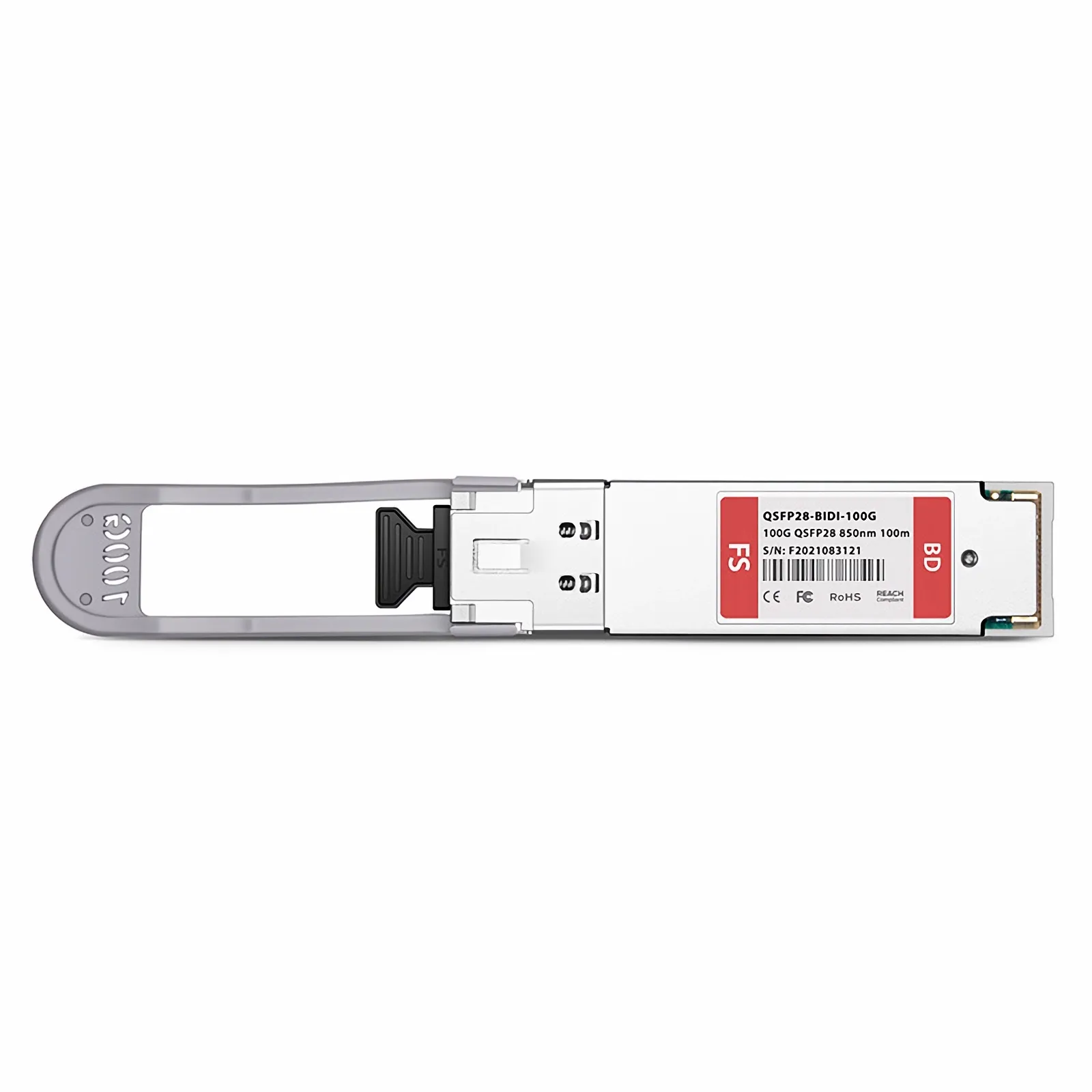 Customized 100GBASE-SR SWDM4 QSFP28 BiDi 850/880/910/940nm