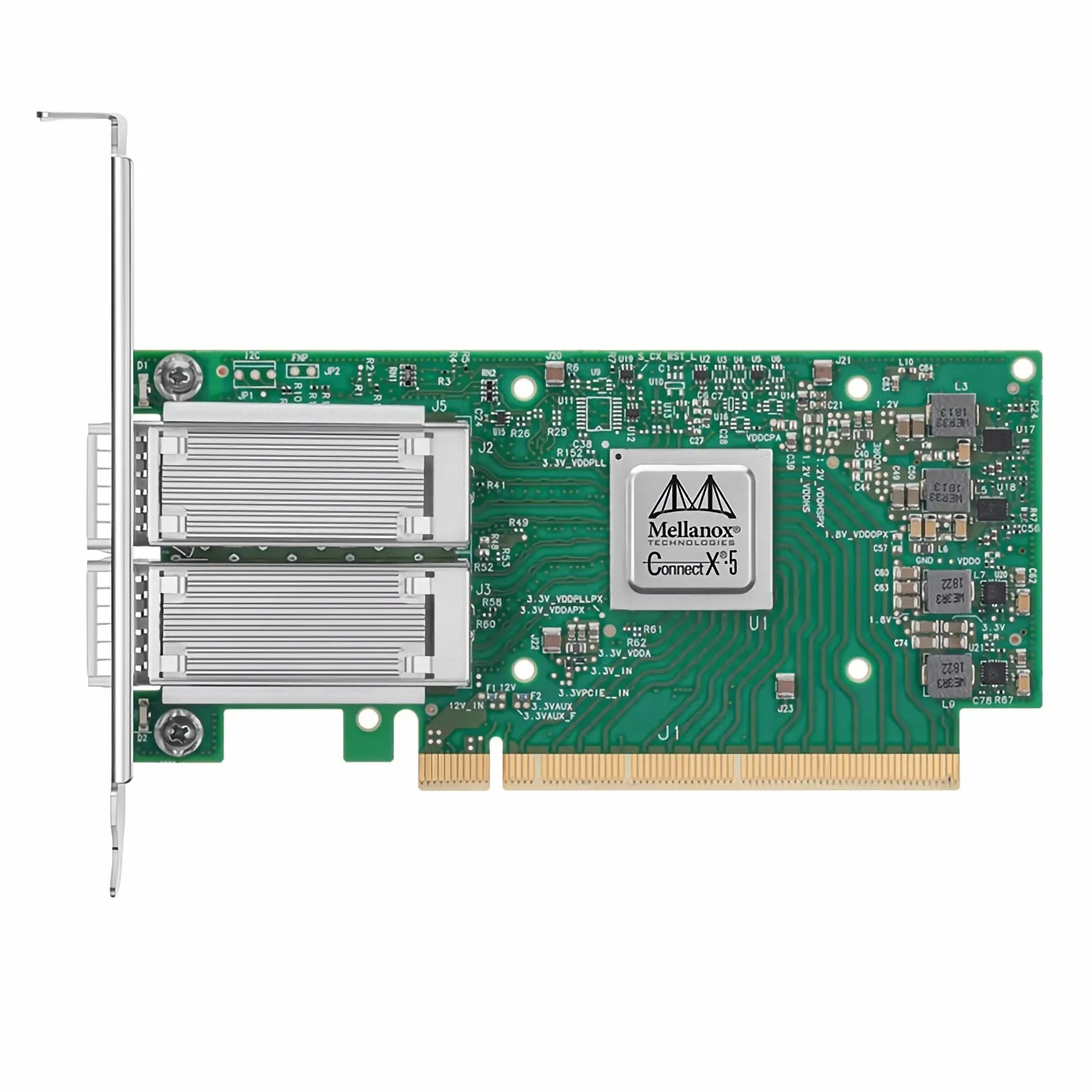 NVIDIA Mellanox ConnectX-5 Network Interface Card, 100G Dual