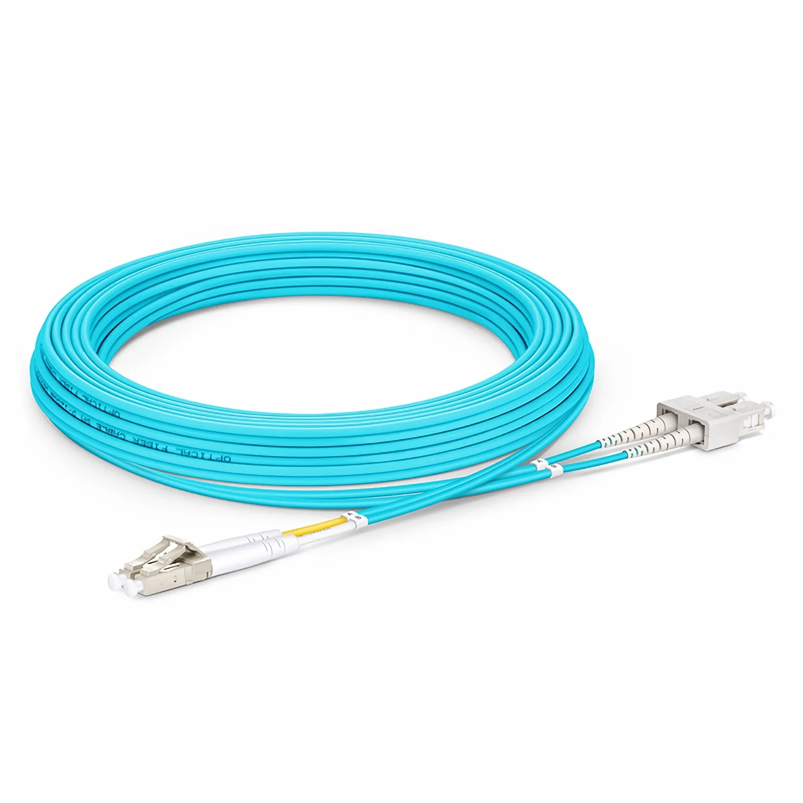 7m OM3マルチモードLC光パッチケーブル｜LC/UPC-SC/UPC光パッチコード