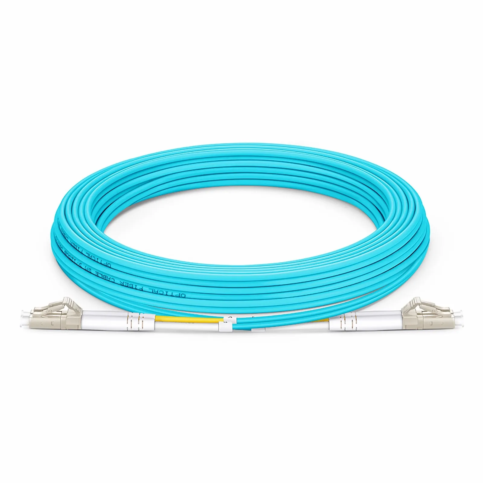 【未使用】青色 PremierFlex OM4 ケーブル 50m 　FCケーブル 未使用】青色 PremierFlex OM4 ケーブル 50m FCケーブル Amazon