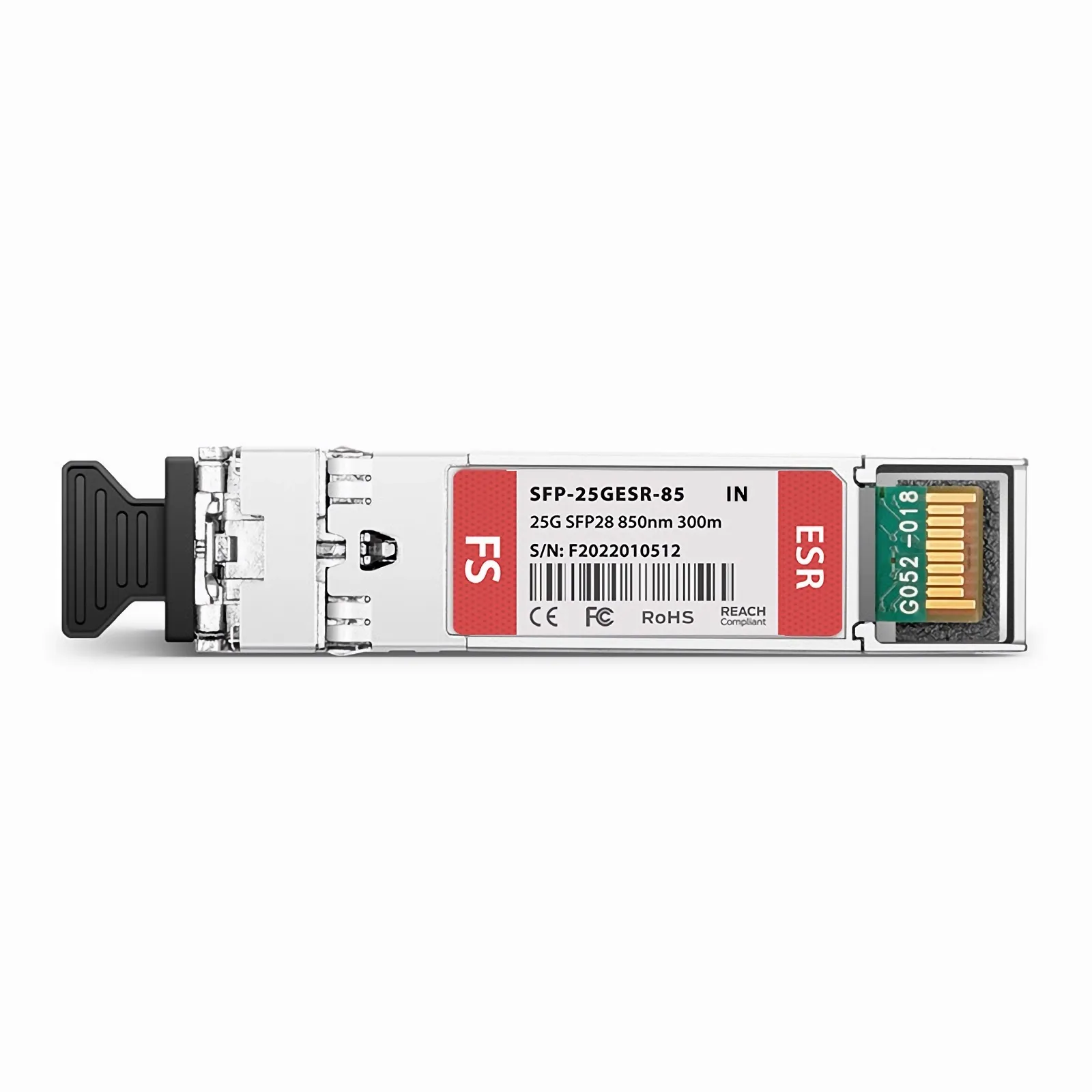 25g Sfp Module Intel Intel Compatible 25GBASE-ESR SFP28 850nm 300m DOM Duplex LC/UPC MMF ...